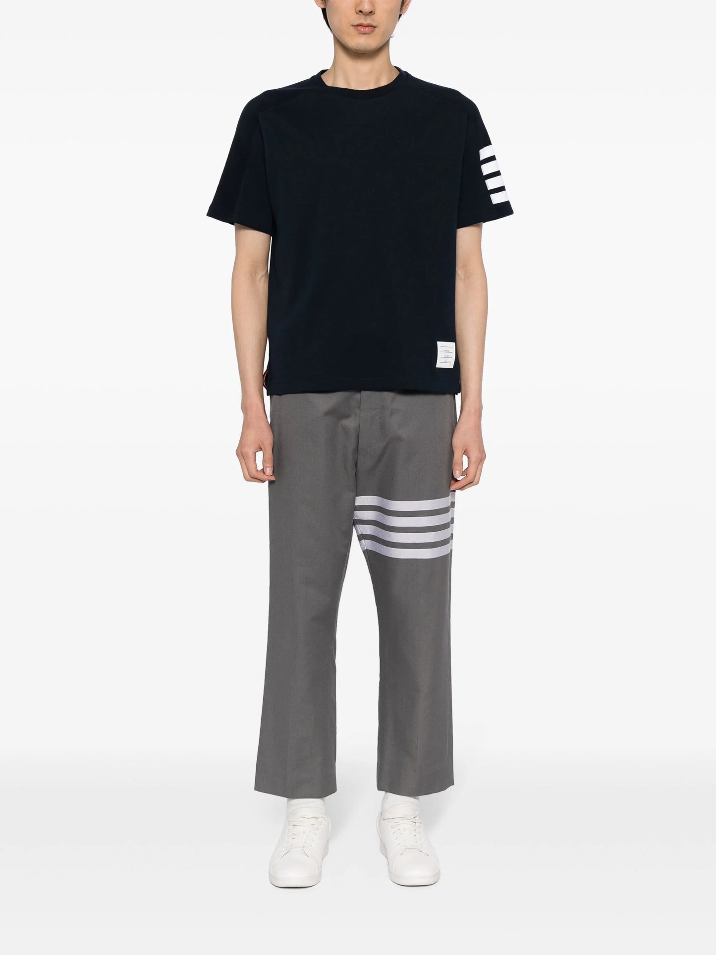 milano cotton 4-Bar tee