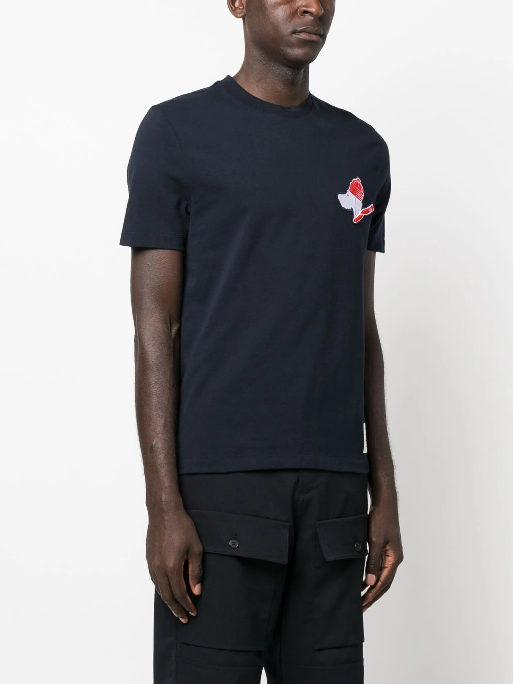 Hector-patch short-sleeve T-shirt