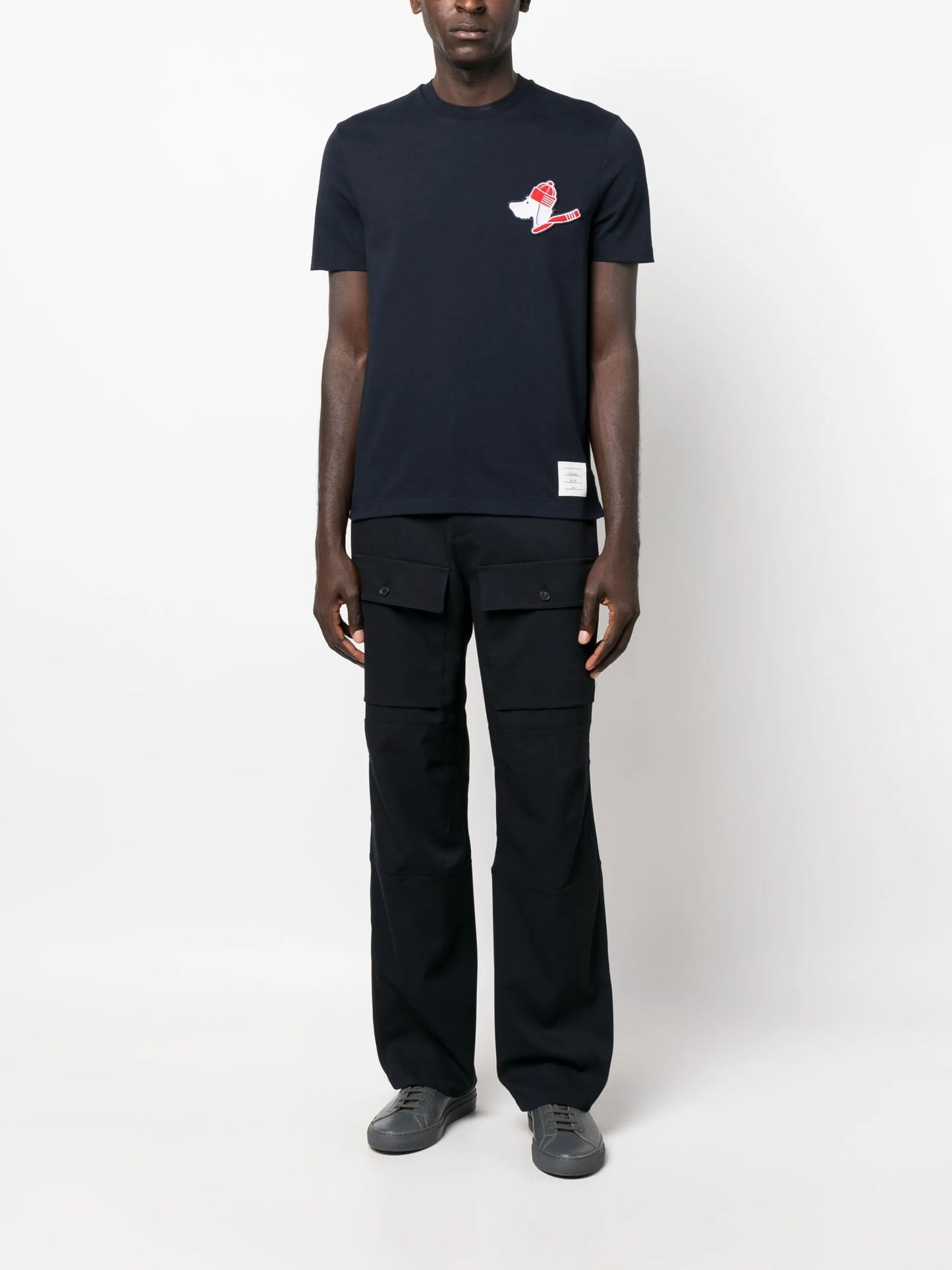 Hector-patch short-sleeve T-shirt