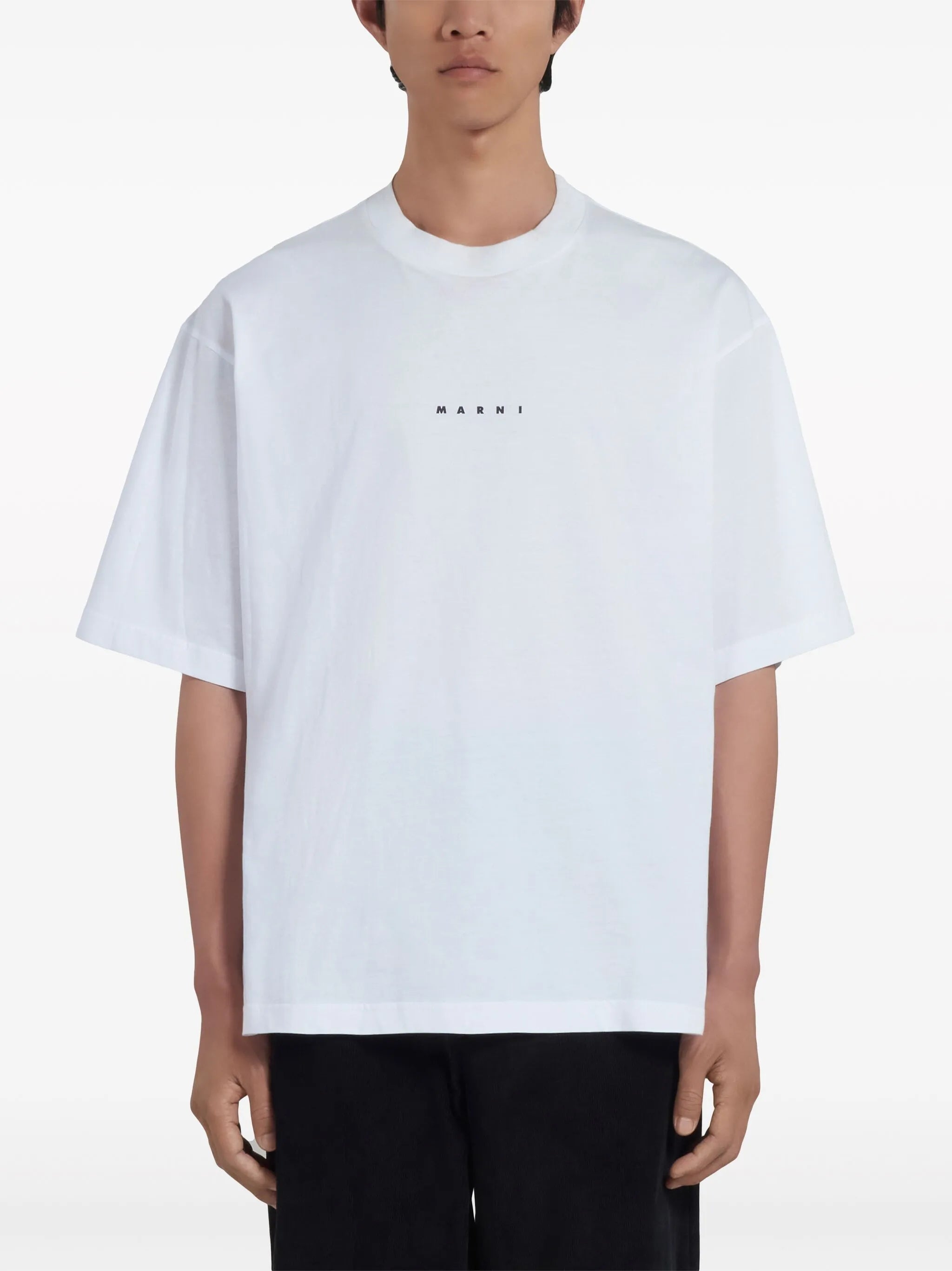logo-print cotton T-shirt
