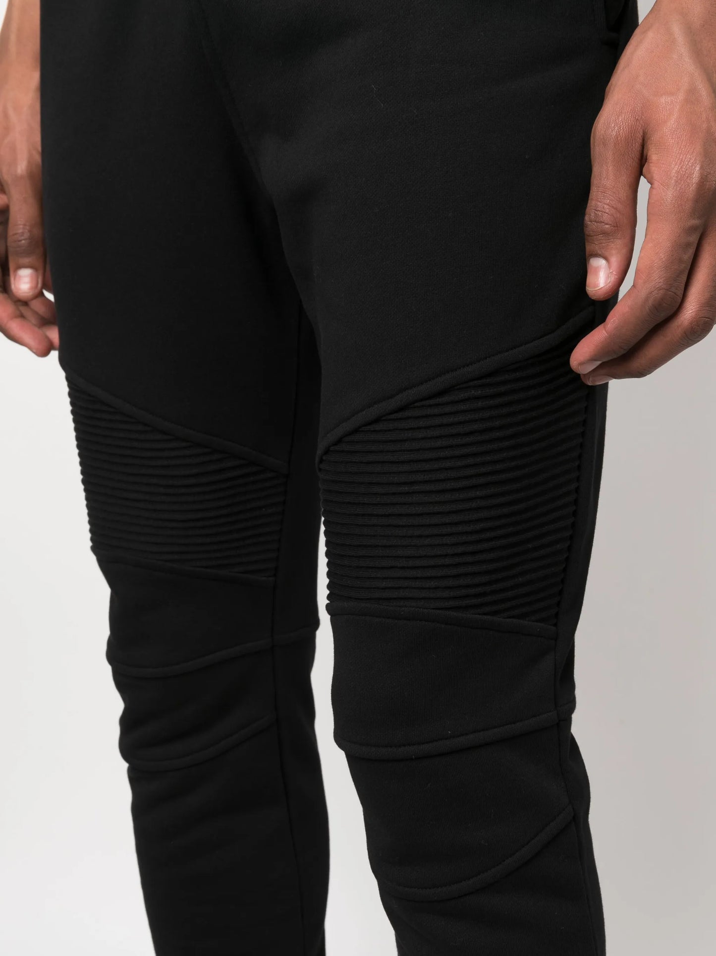 organic cotton fitted track pants