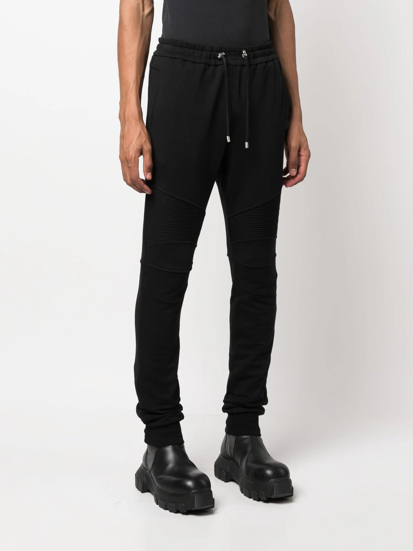 organic cotton fitted track pants