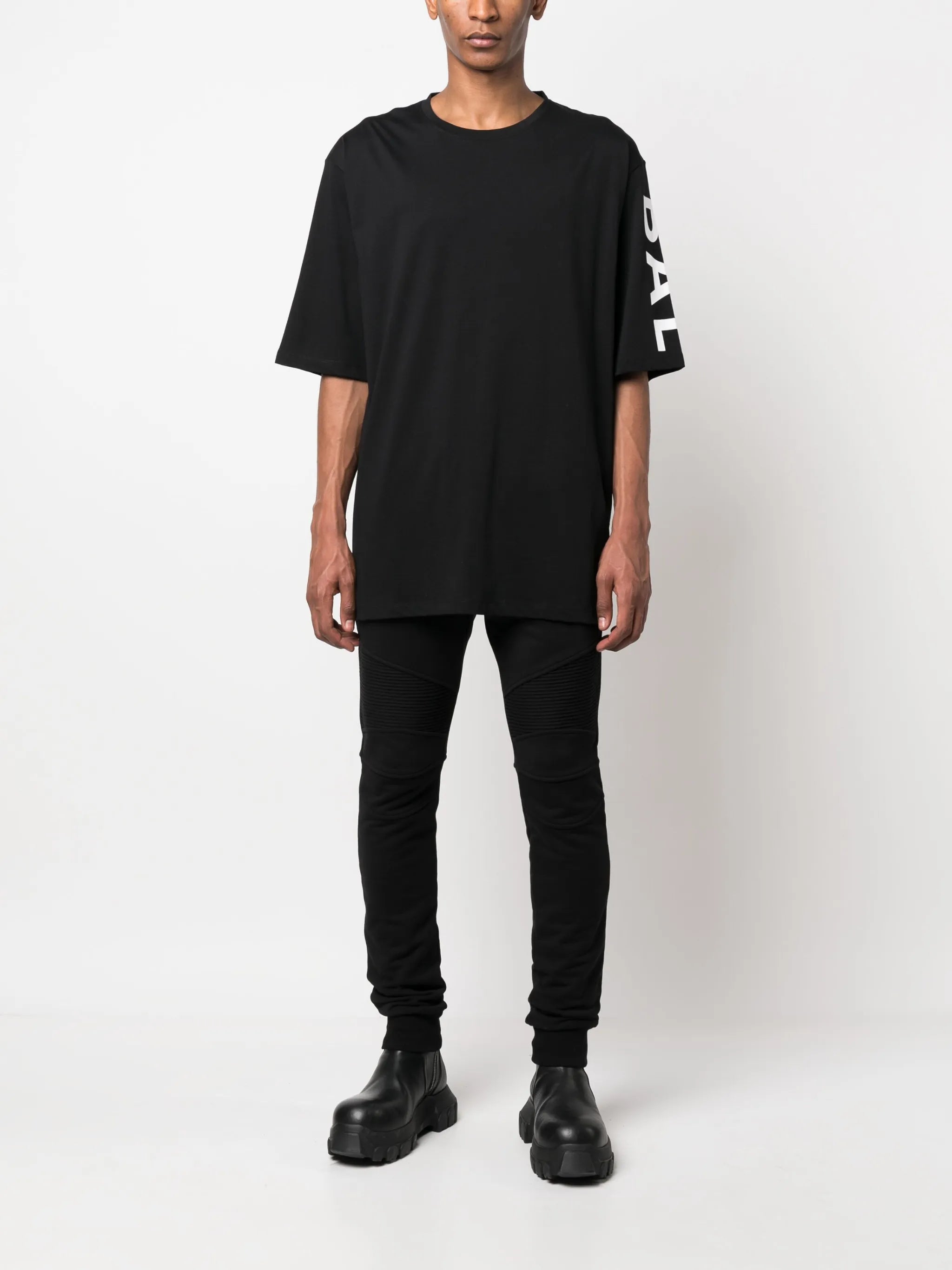 organic cotton fitted track pants