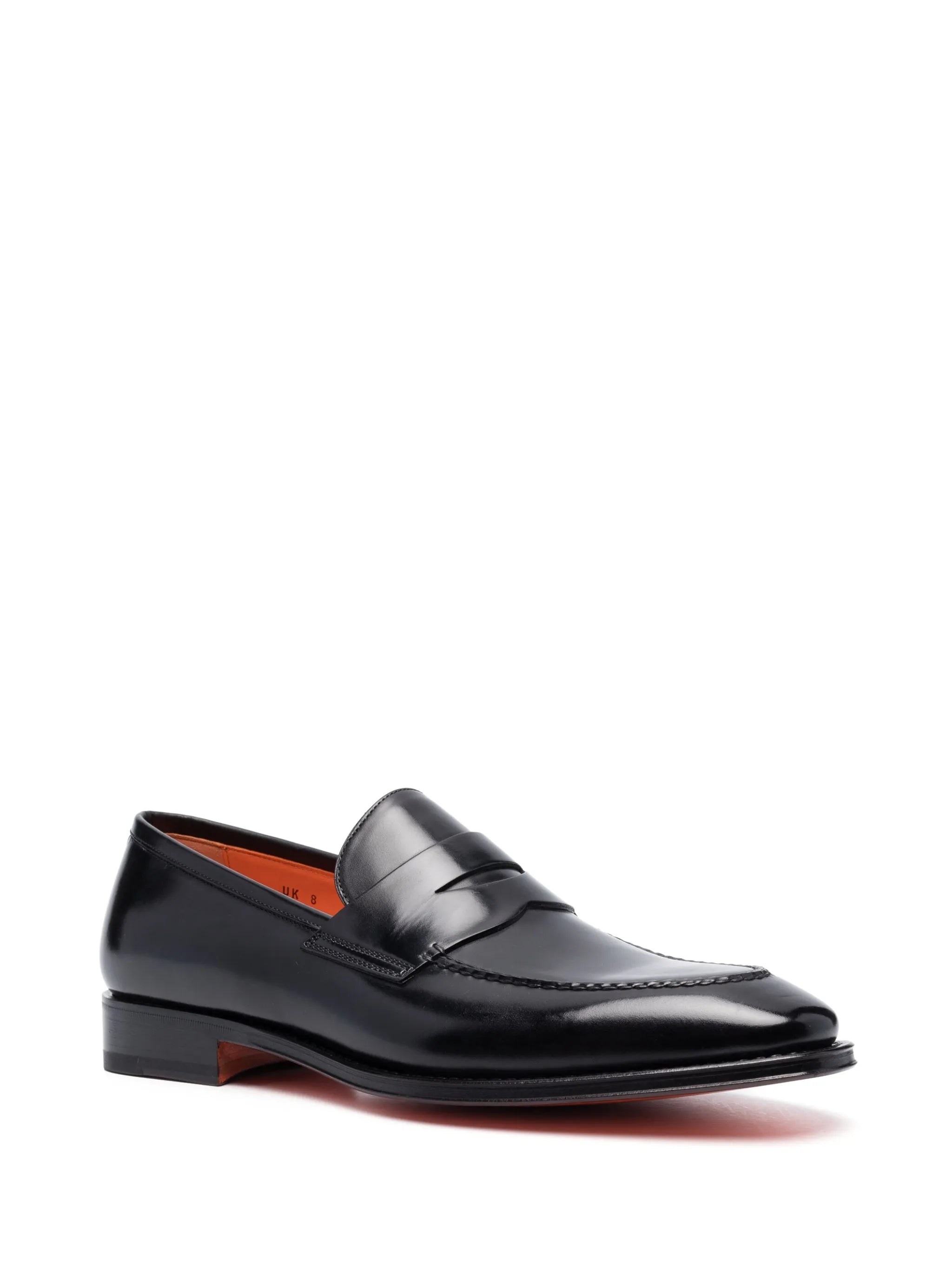 leather penny loafers