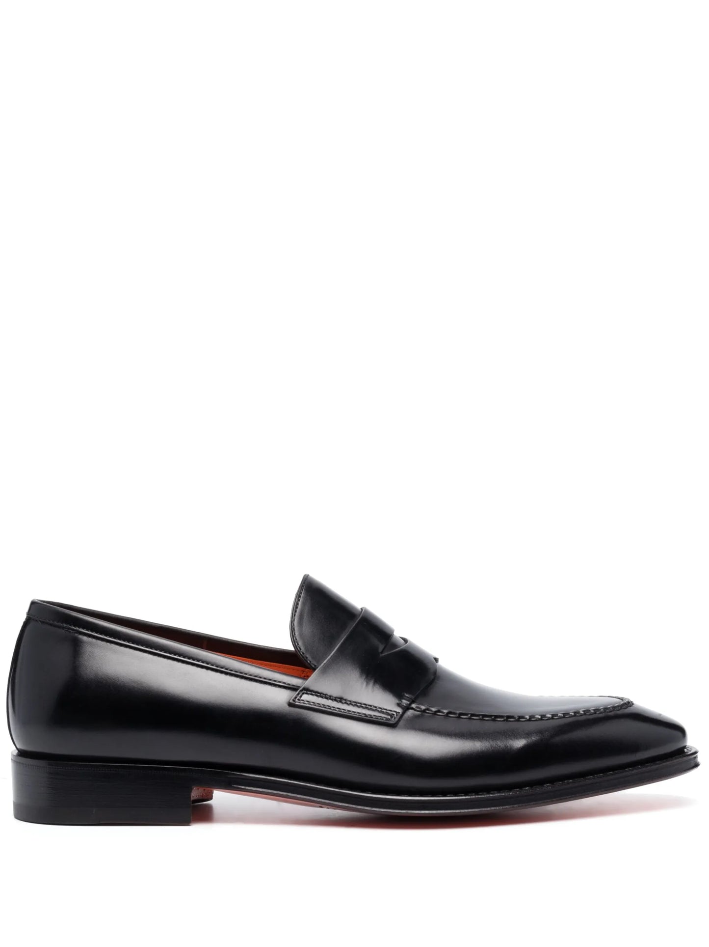 leather penny loafers