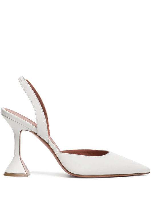 Holli 100mm slingback pumps