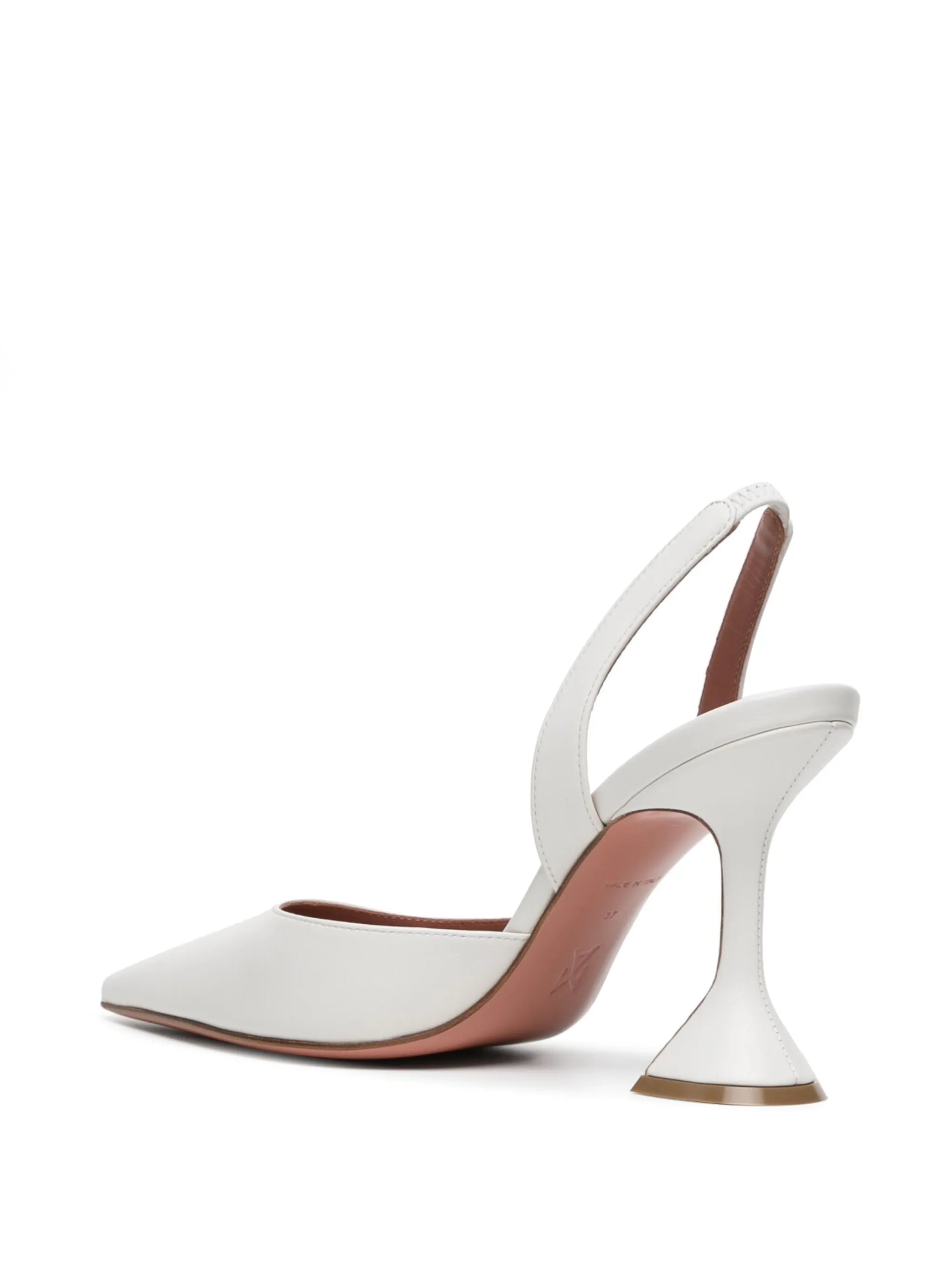 Holli 100mm slingback pumps