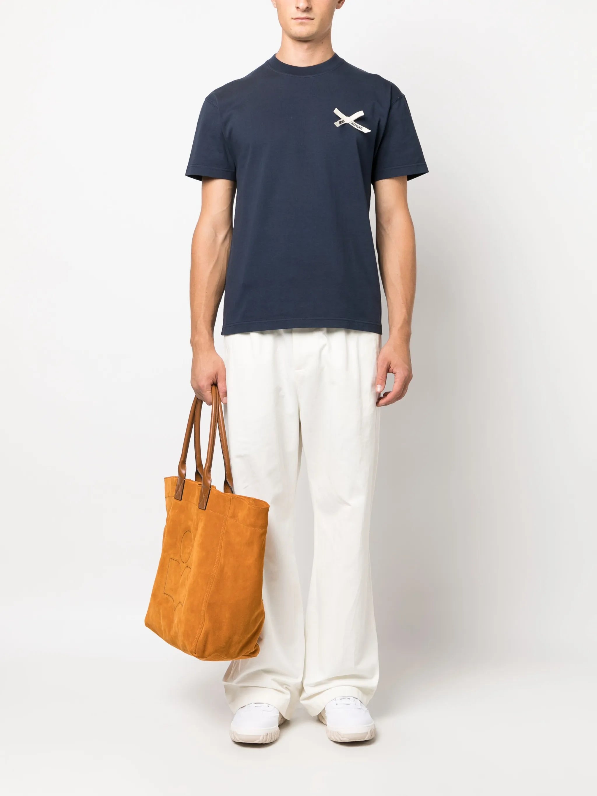 logo-patch short-sleeve T-shirt