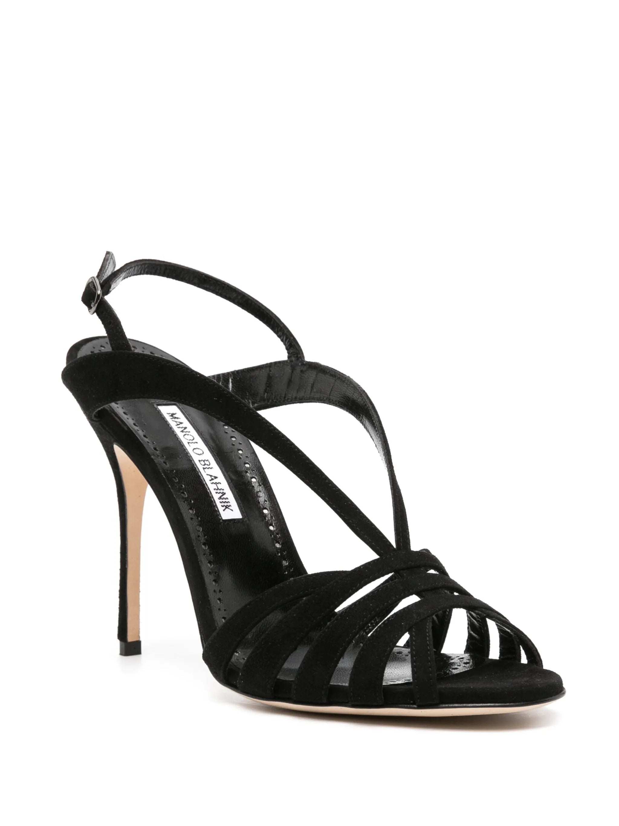 Sardina 105mm suede sandals