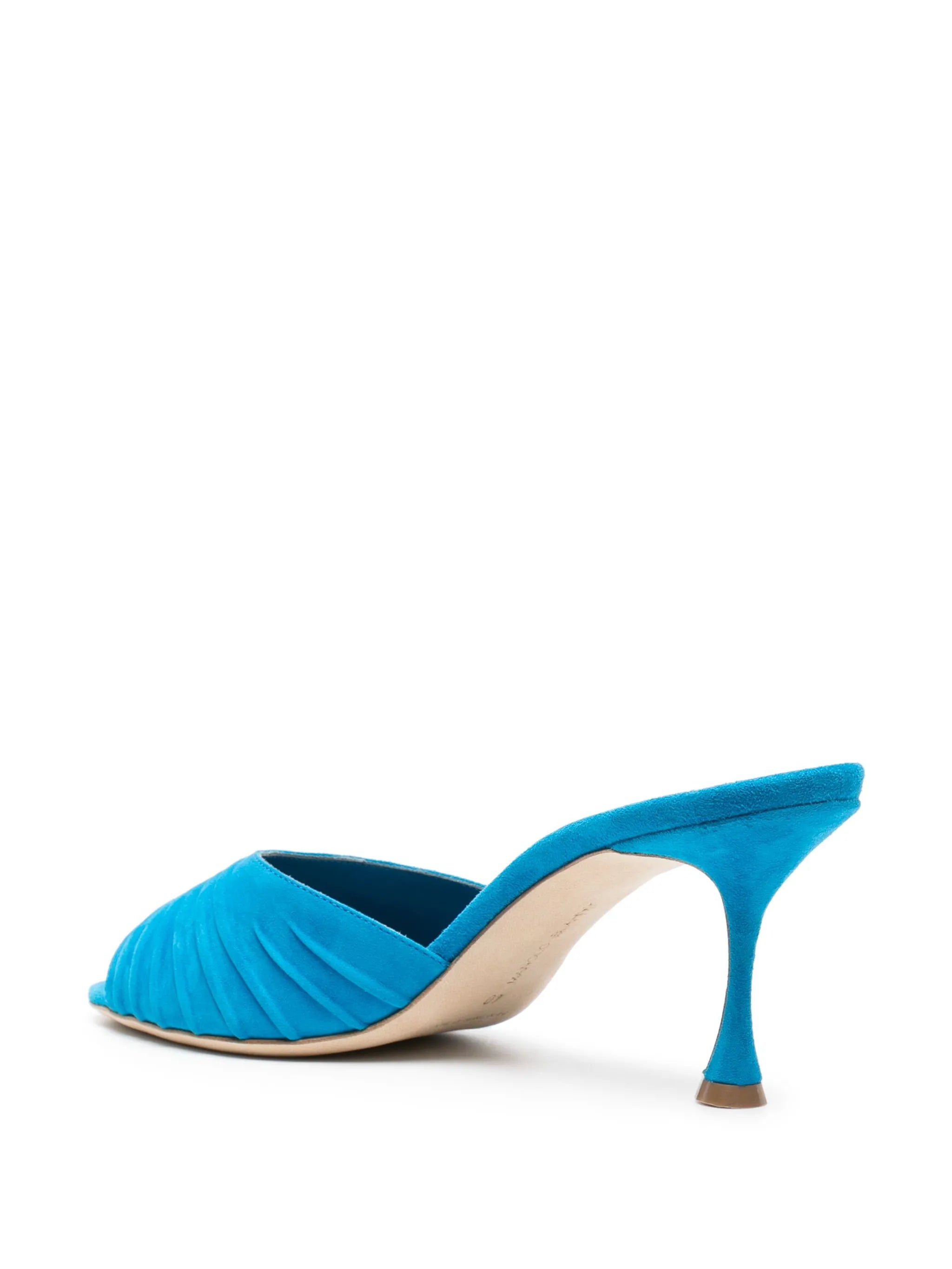 70mm Pirua ruched sandals