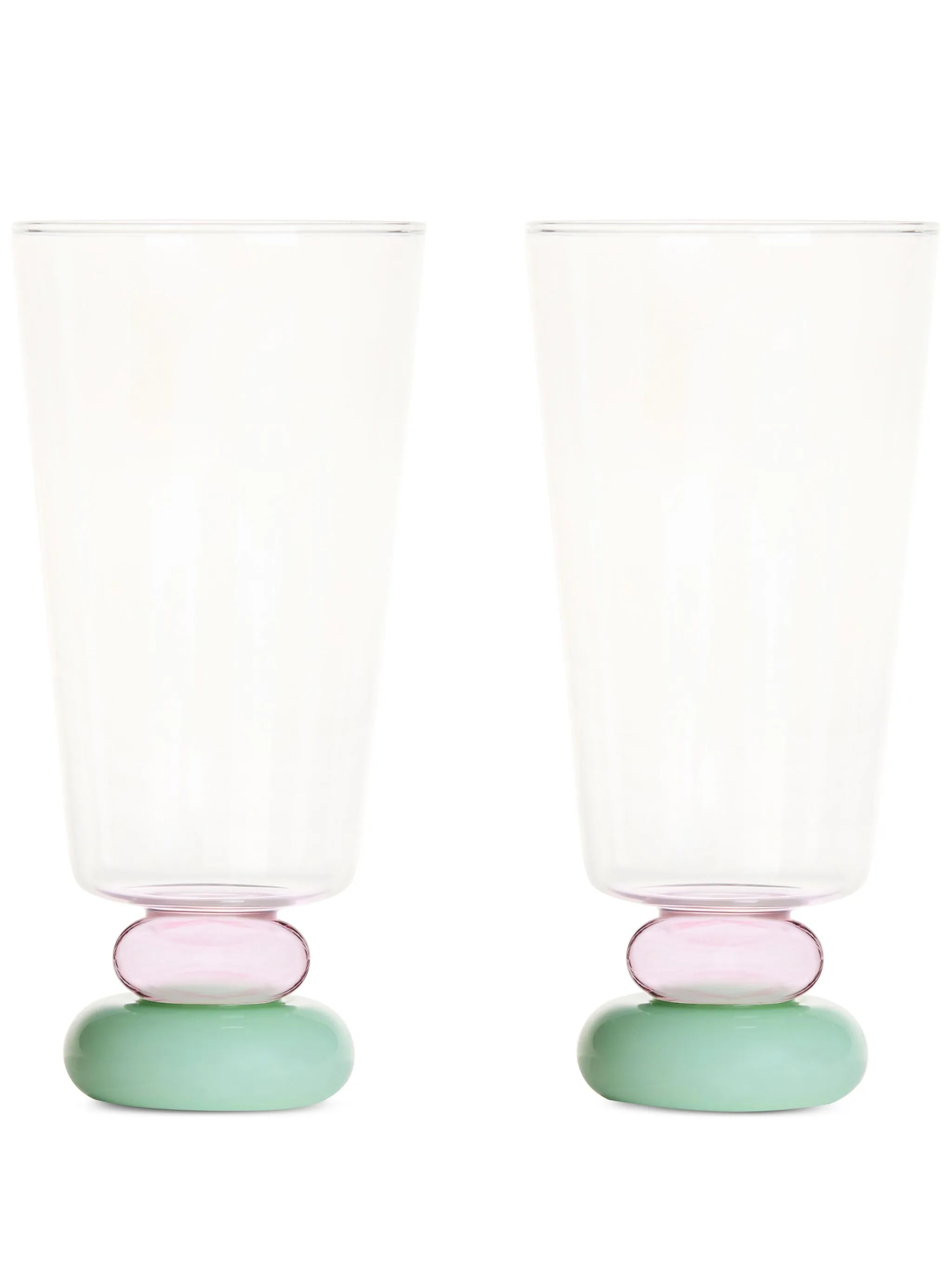 2 Déco cocktail glasses (set of two)