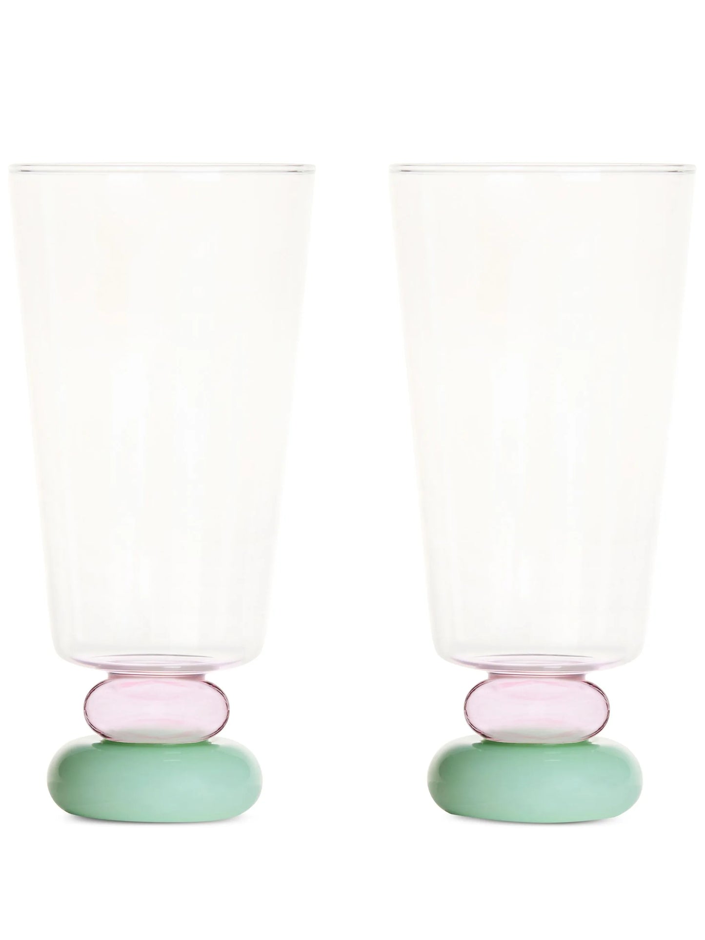 2 Déco cocktail glasses (set of two)