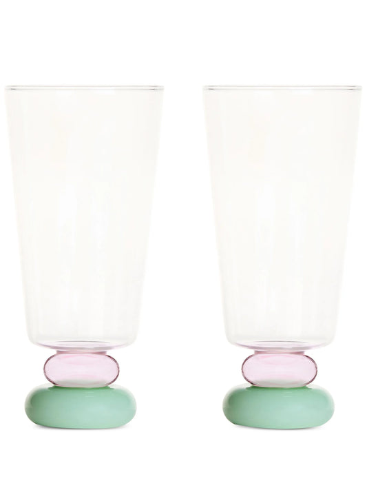 2 Déco cocktail glasses (set of two)