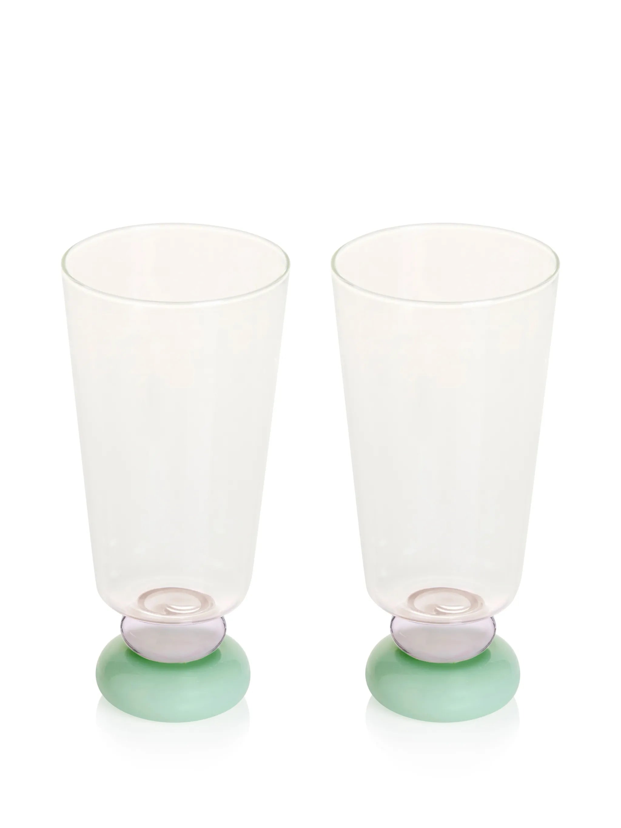 2 Déco cocktail glasses (set of two)