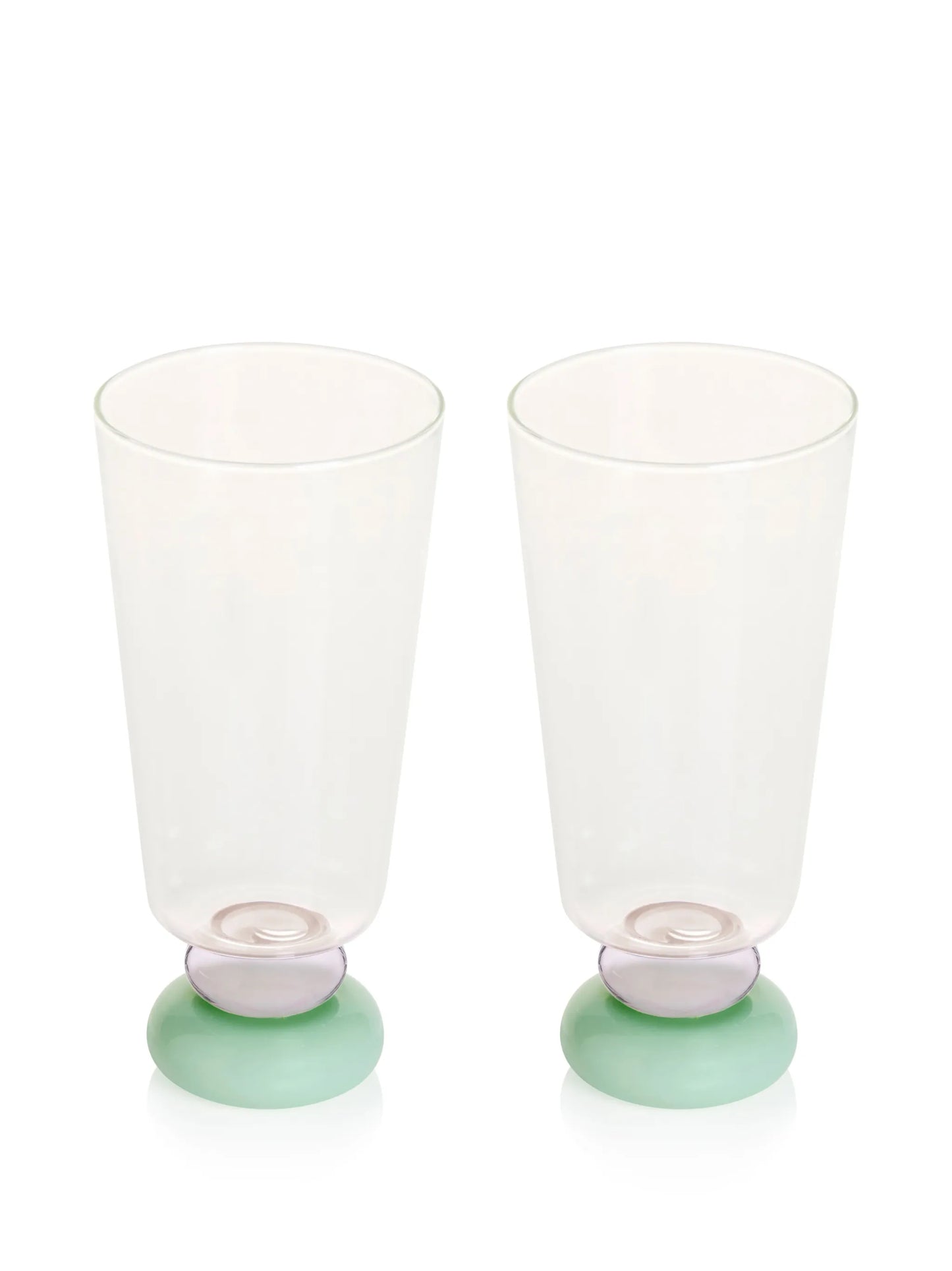2 Déco cocktail glasses (set of two)