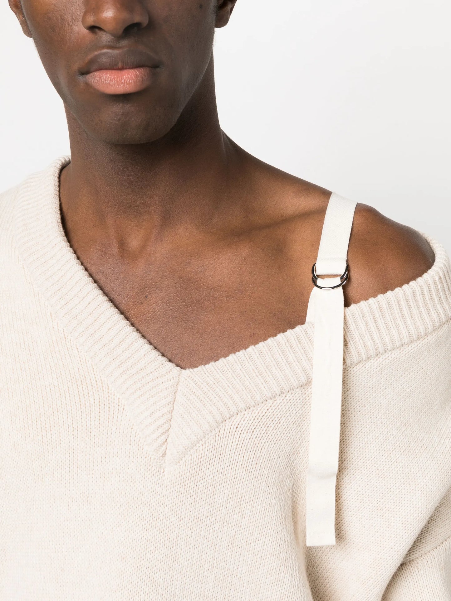 La Maille Sargas asymmetric jumper