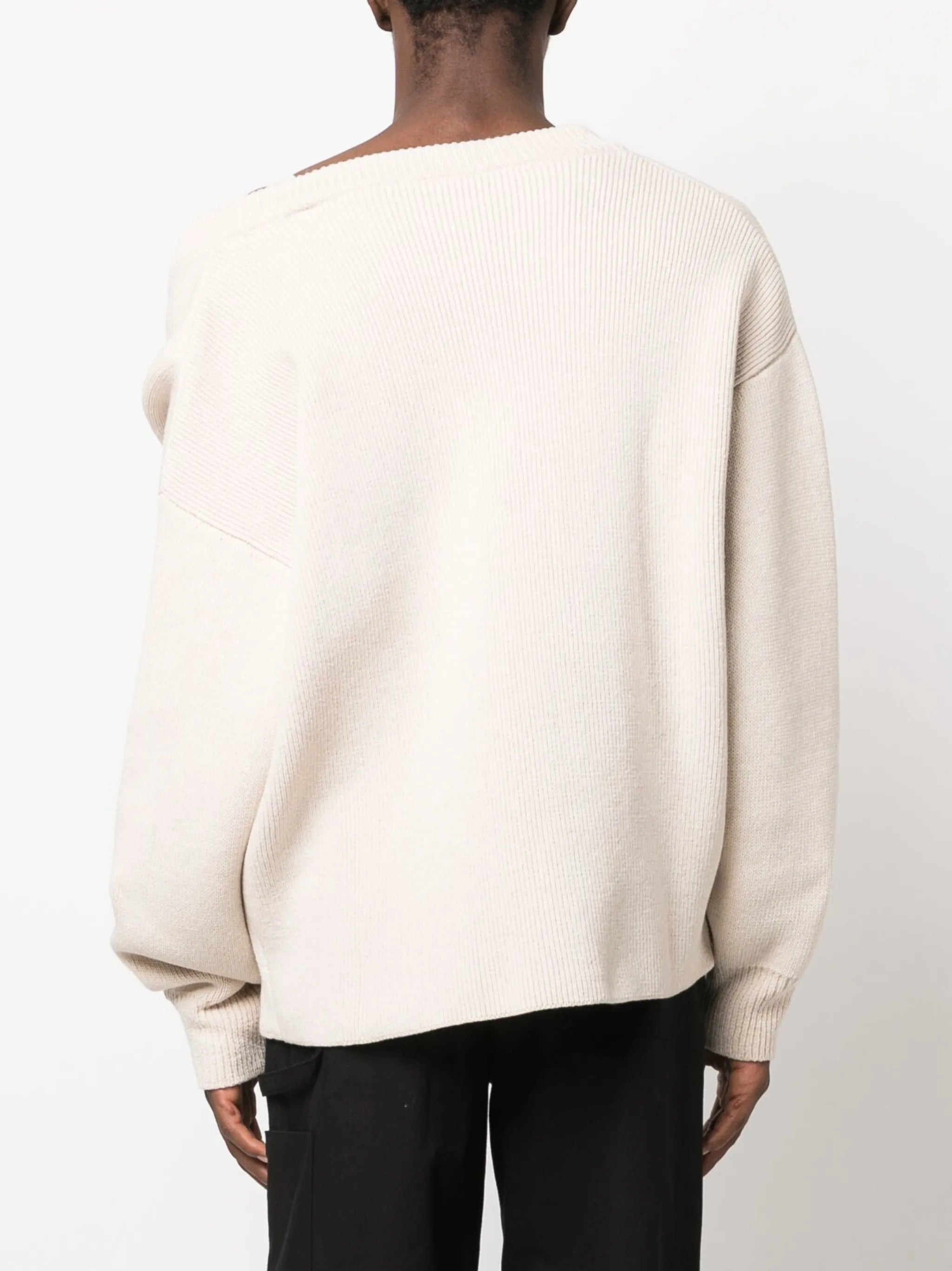La Maille Sargas asymmetric jumper