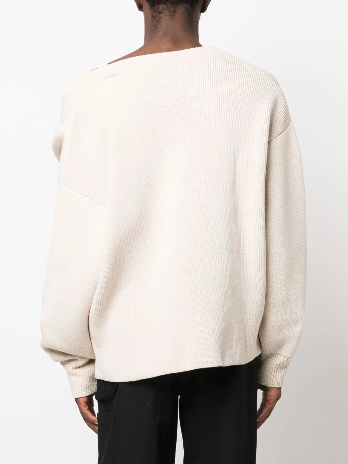 La Maille Sargas asymmetric jumper