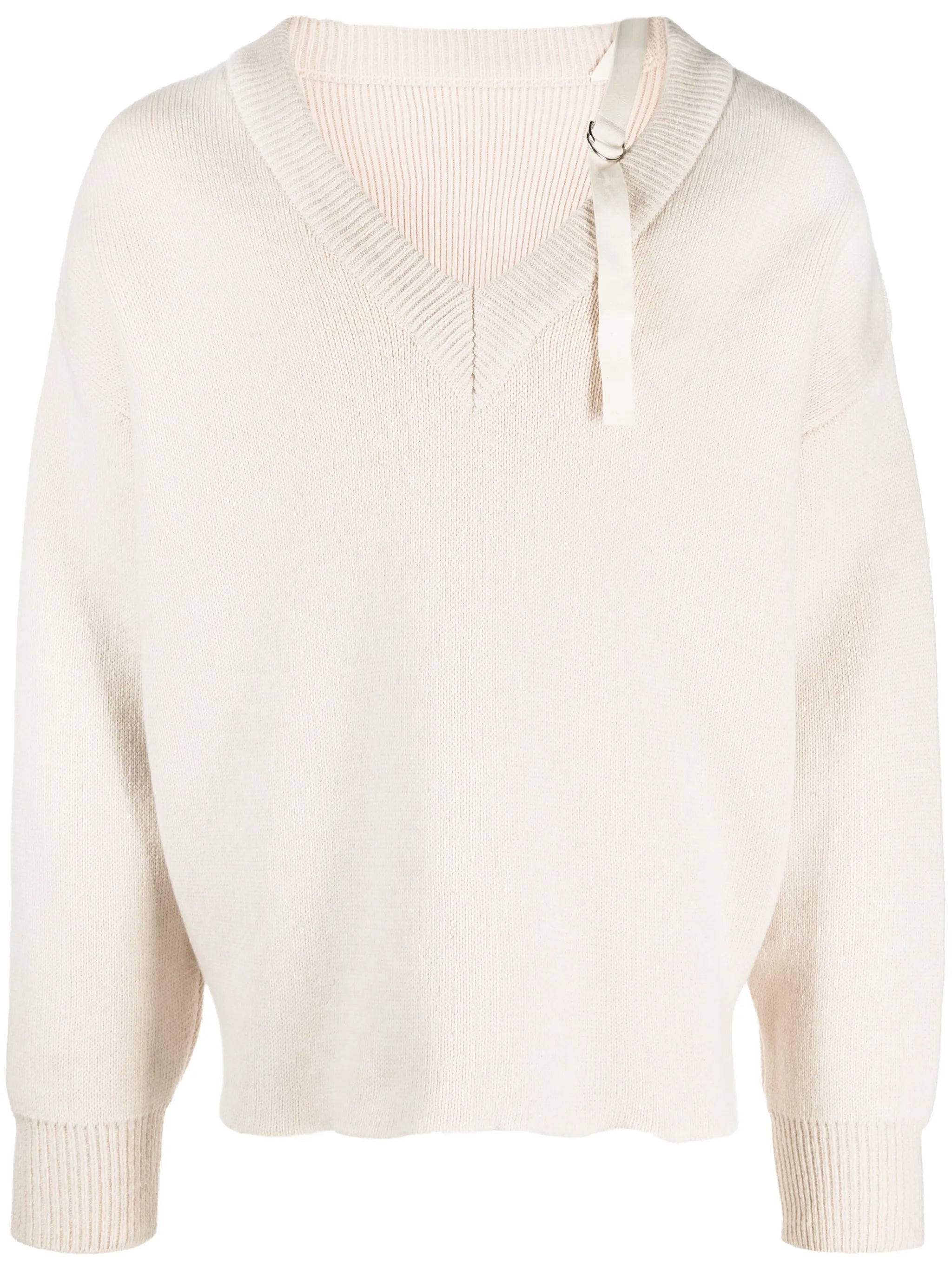 La Maille Sargas asymmetric jumper