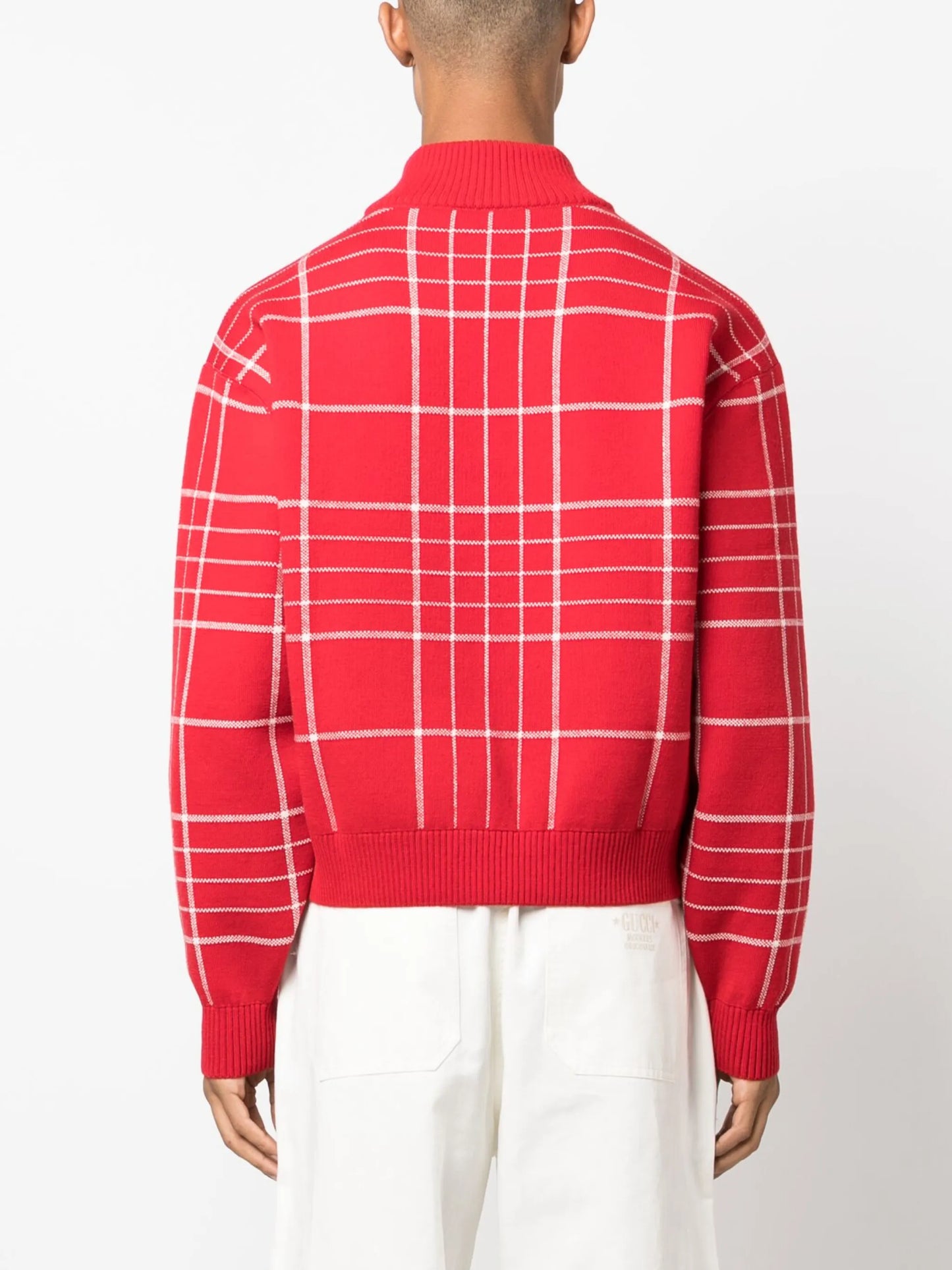 La Maille Carro checked sweatshirt