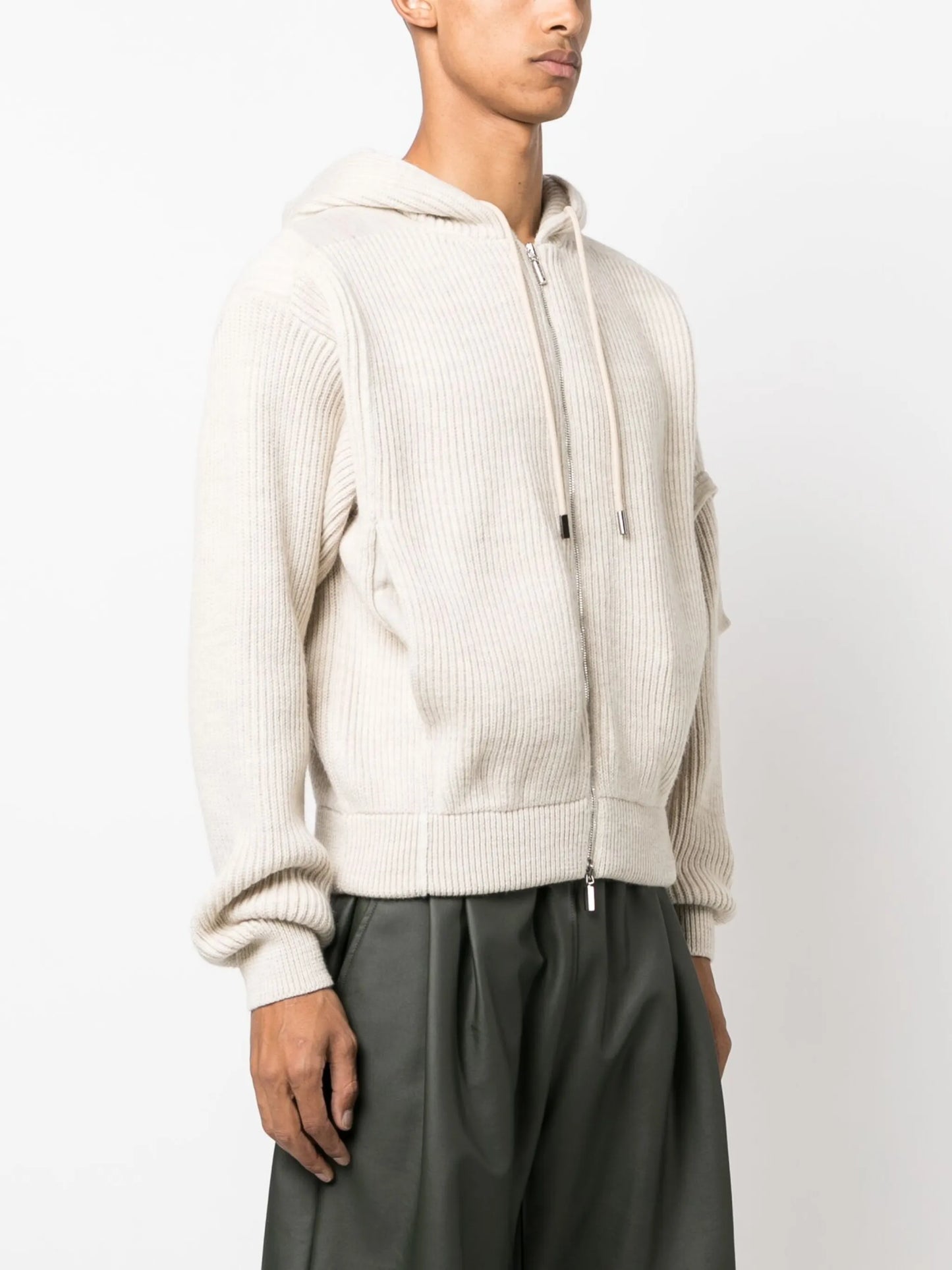 La Maille Seville wool hoodie