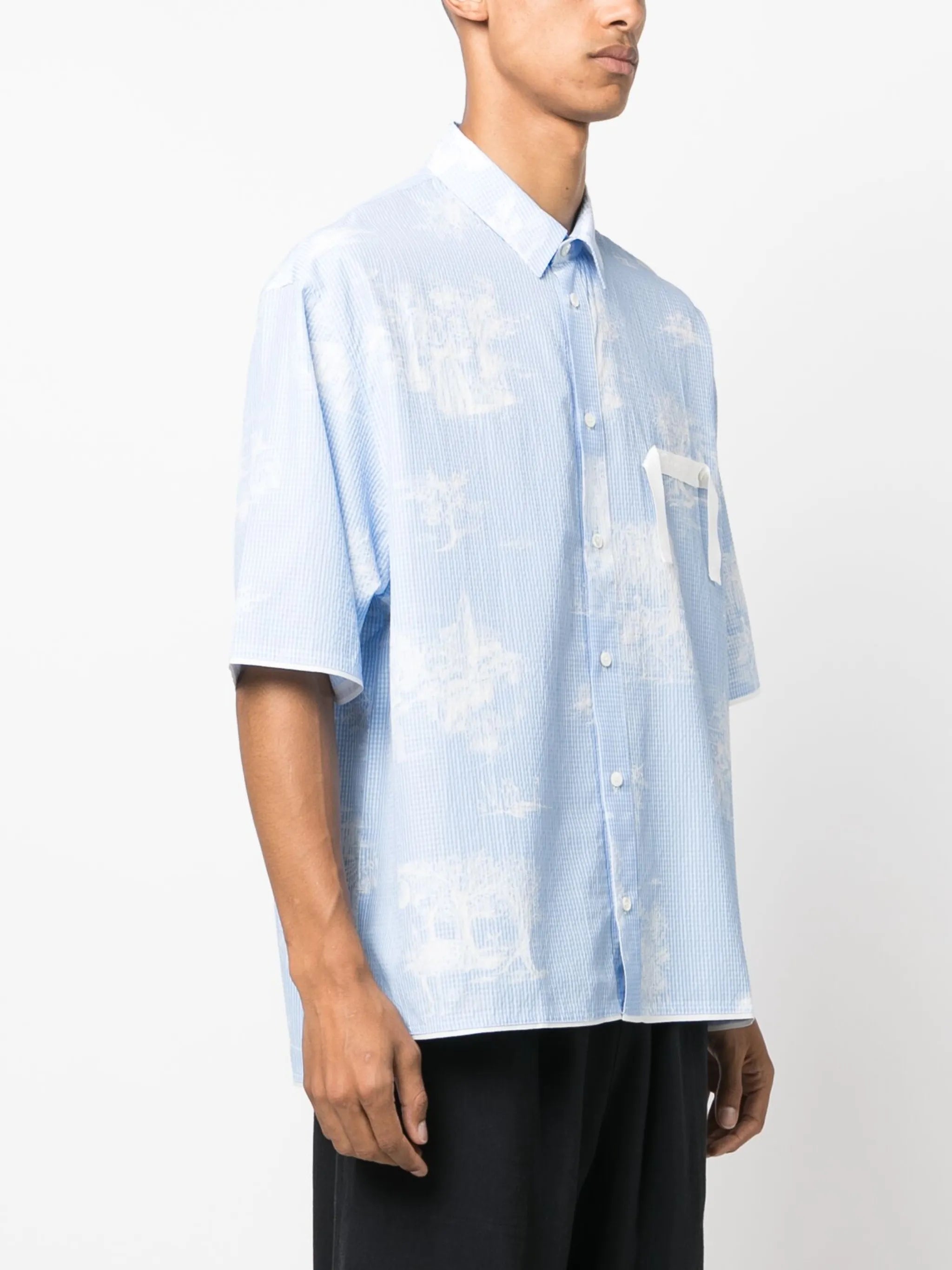 La chemise Cabri toile de Jouy shirt