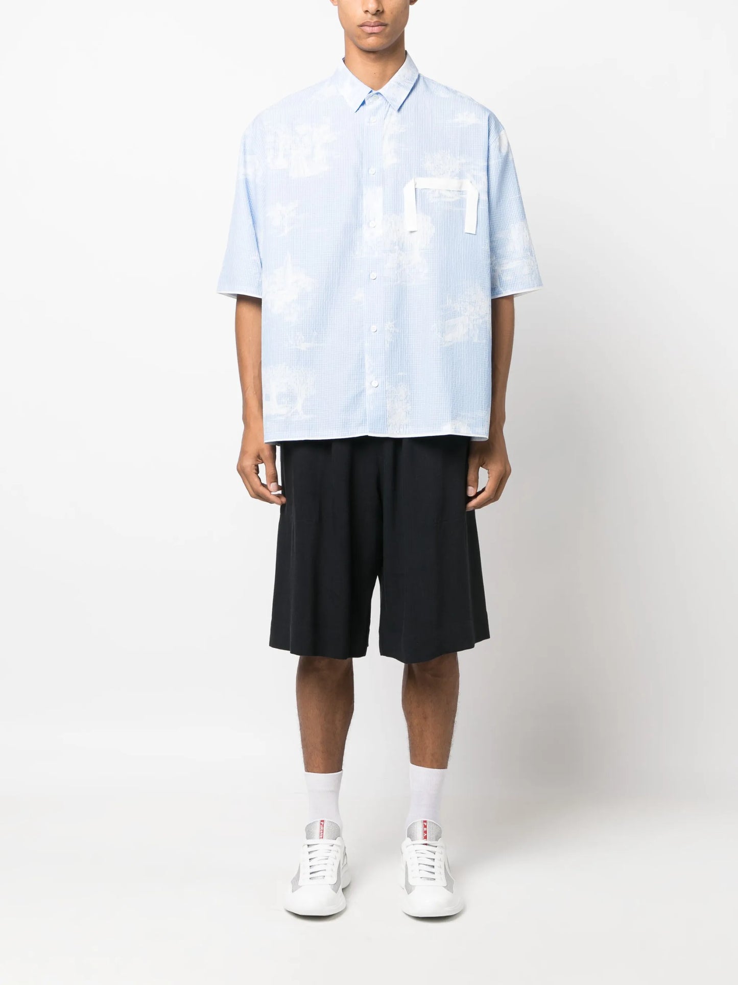 La chemise Cabri toile de Jouy shirt
