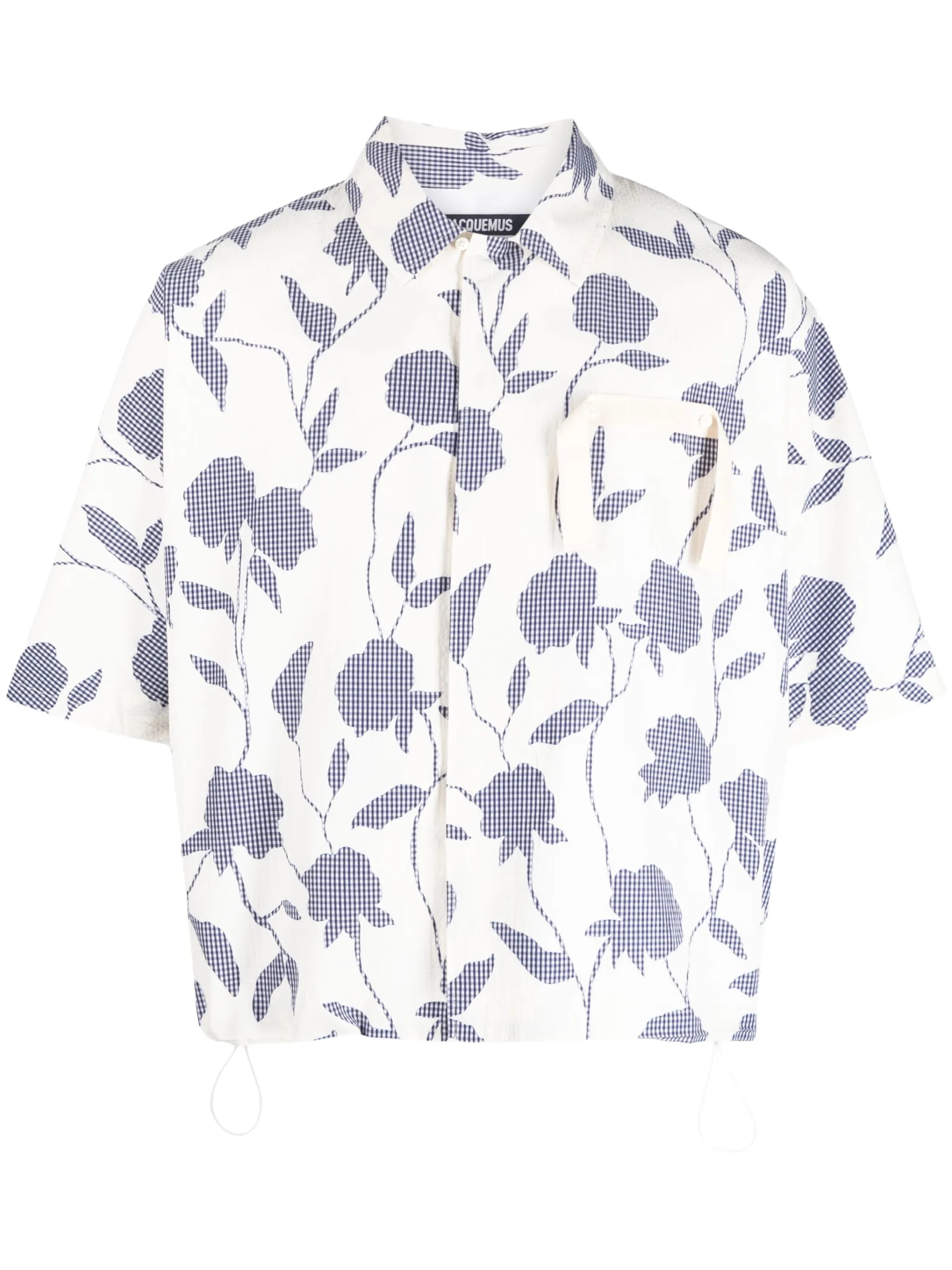 La Chemise Disgreghi rose-print shirt