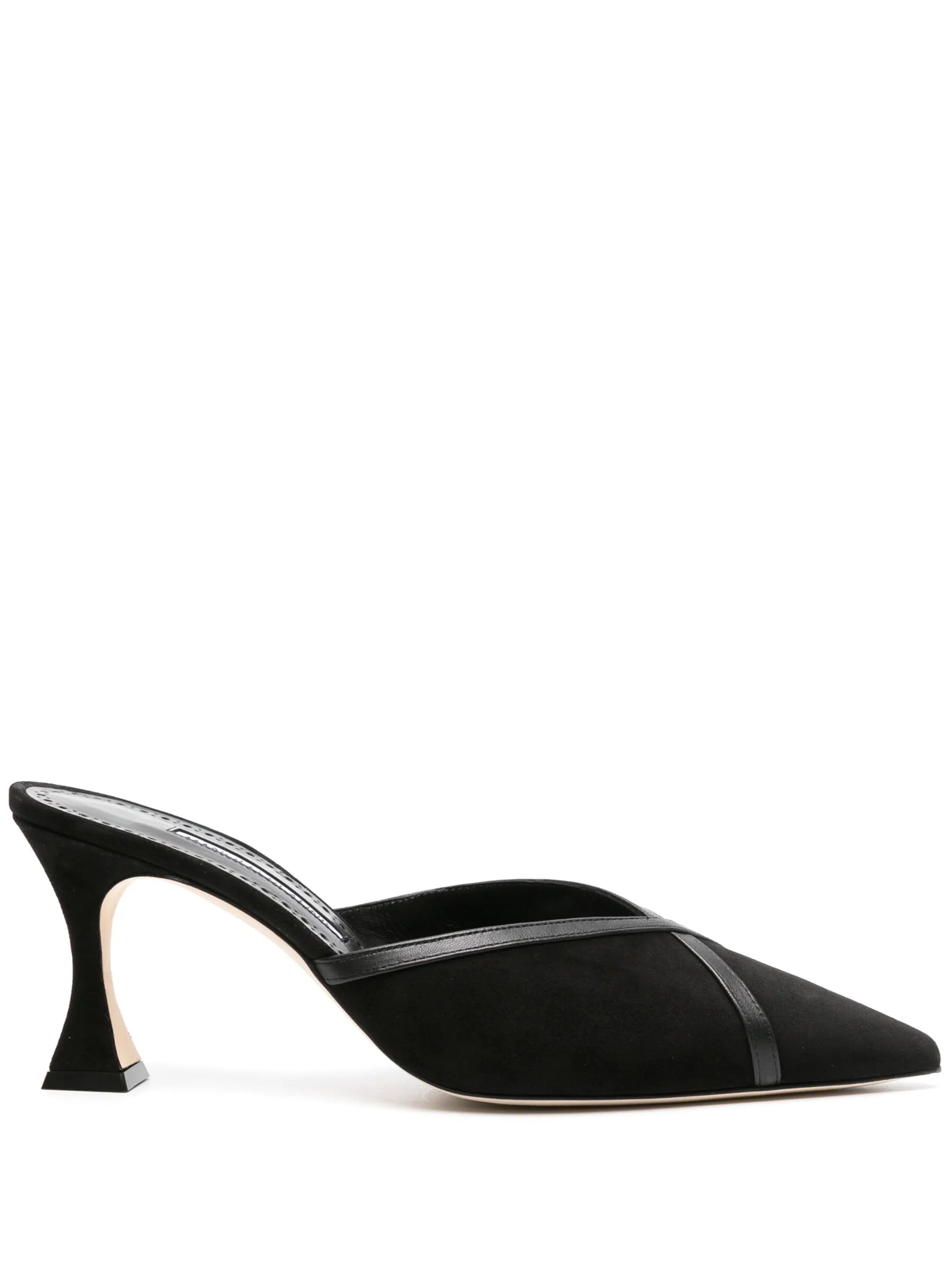 Sahsiah 70mm suede mules