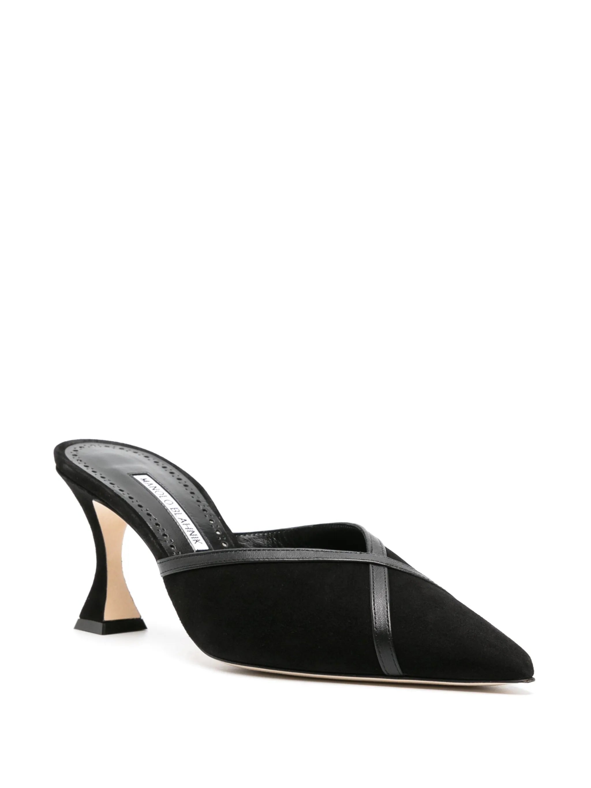 Sahsiah 70mm suede mules
