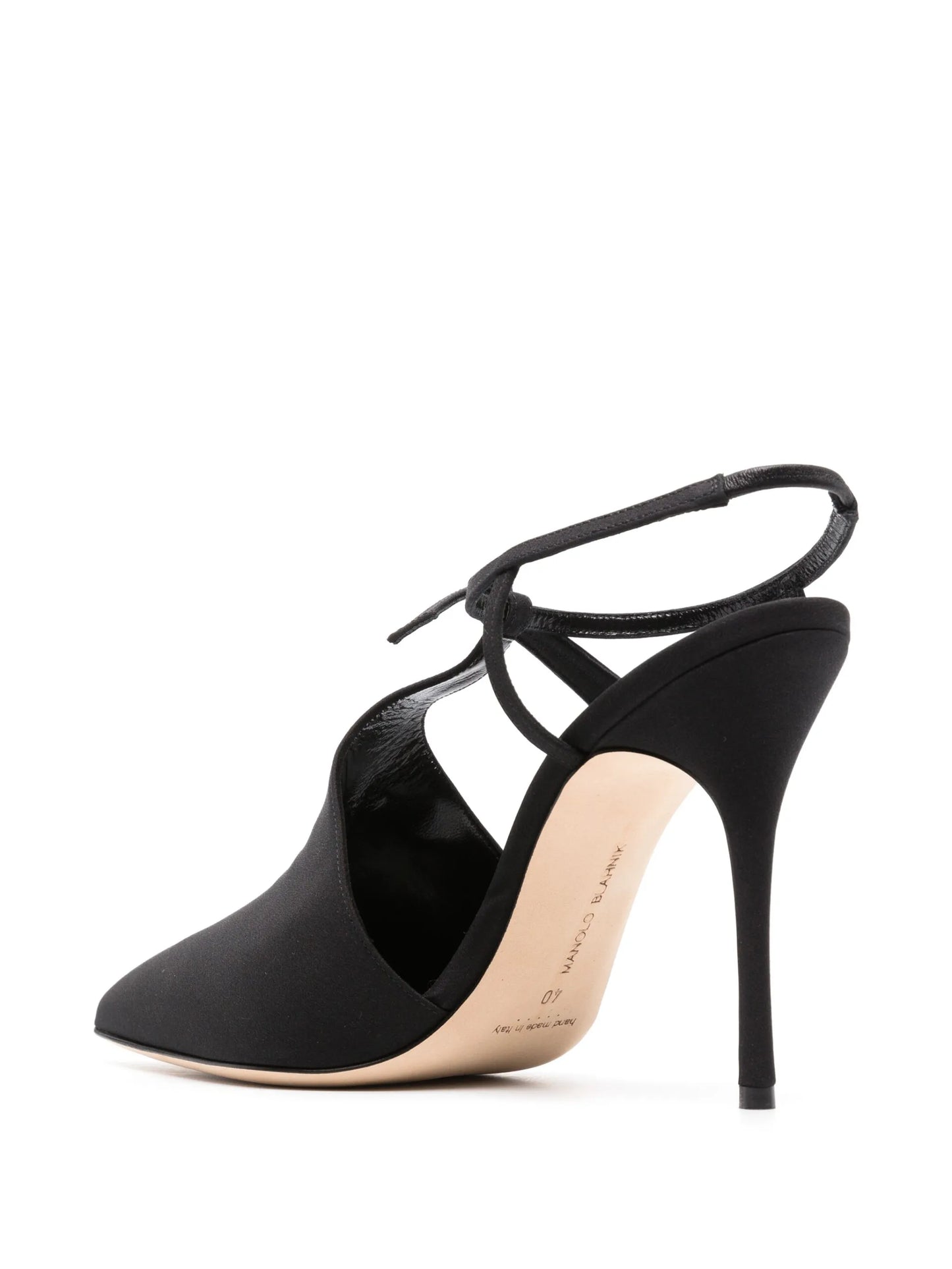 Horna 105mm bow-embellished pumps