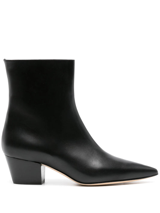 Agnetapla leather ankle boots