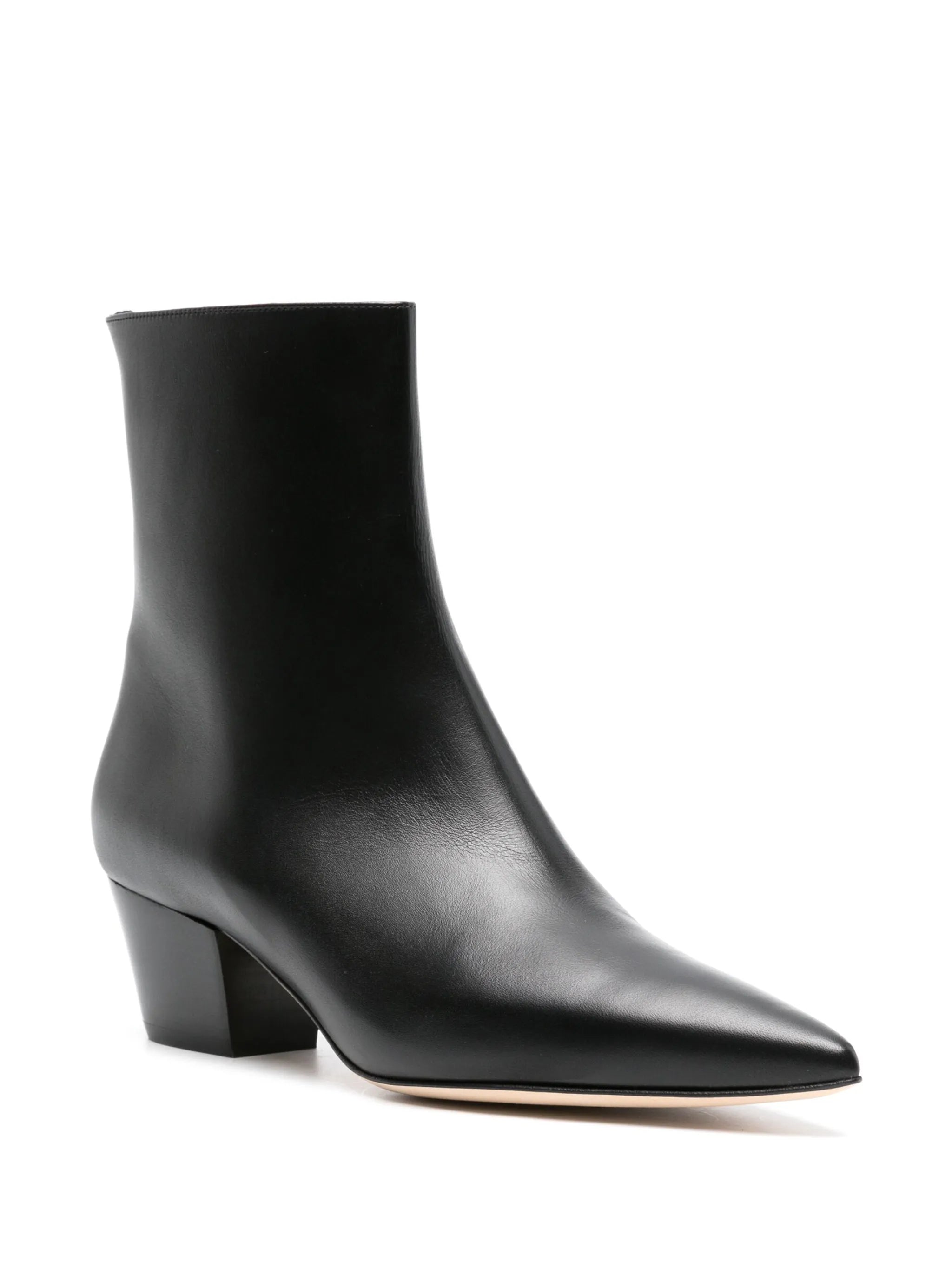 Agnetapla leather ankle boots