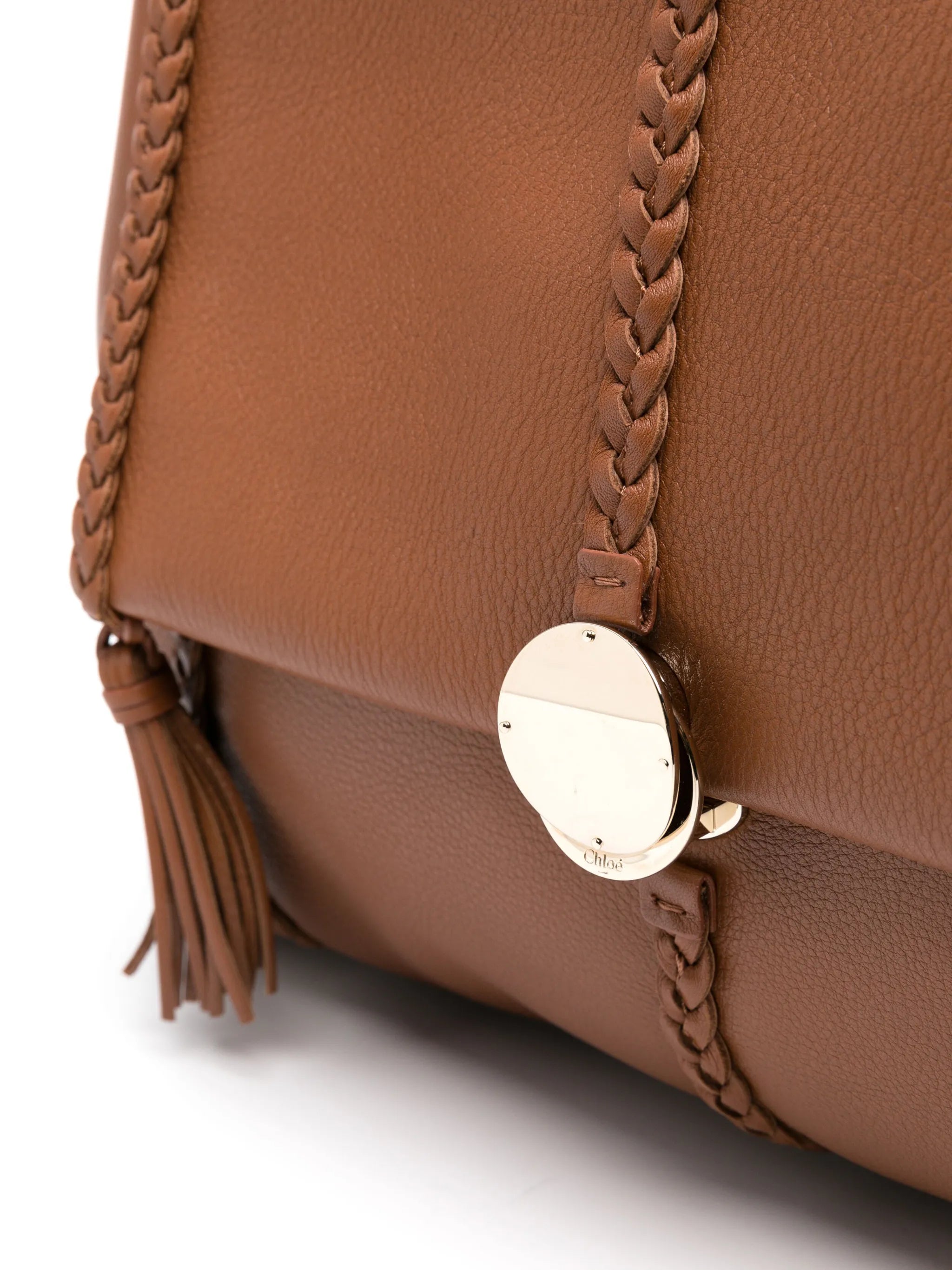 Penelope leather tote bag