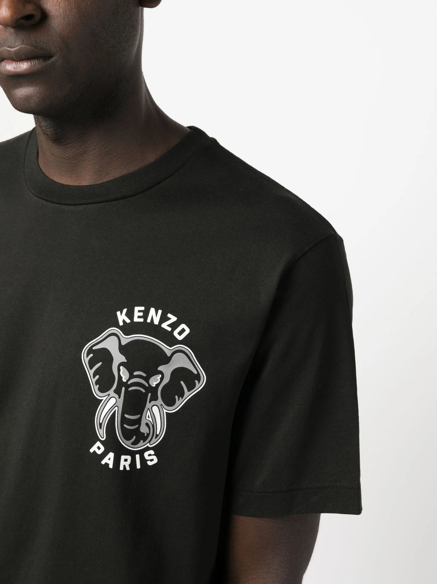 logo-print cotton T-shirt
