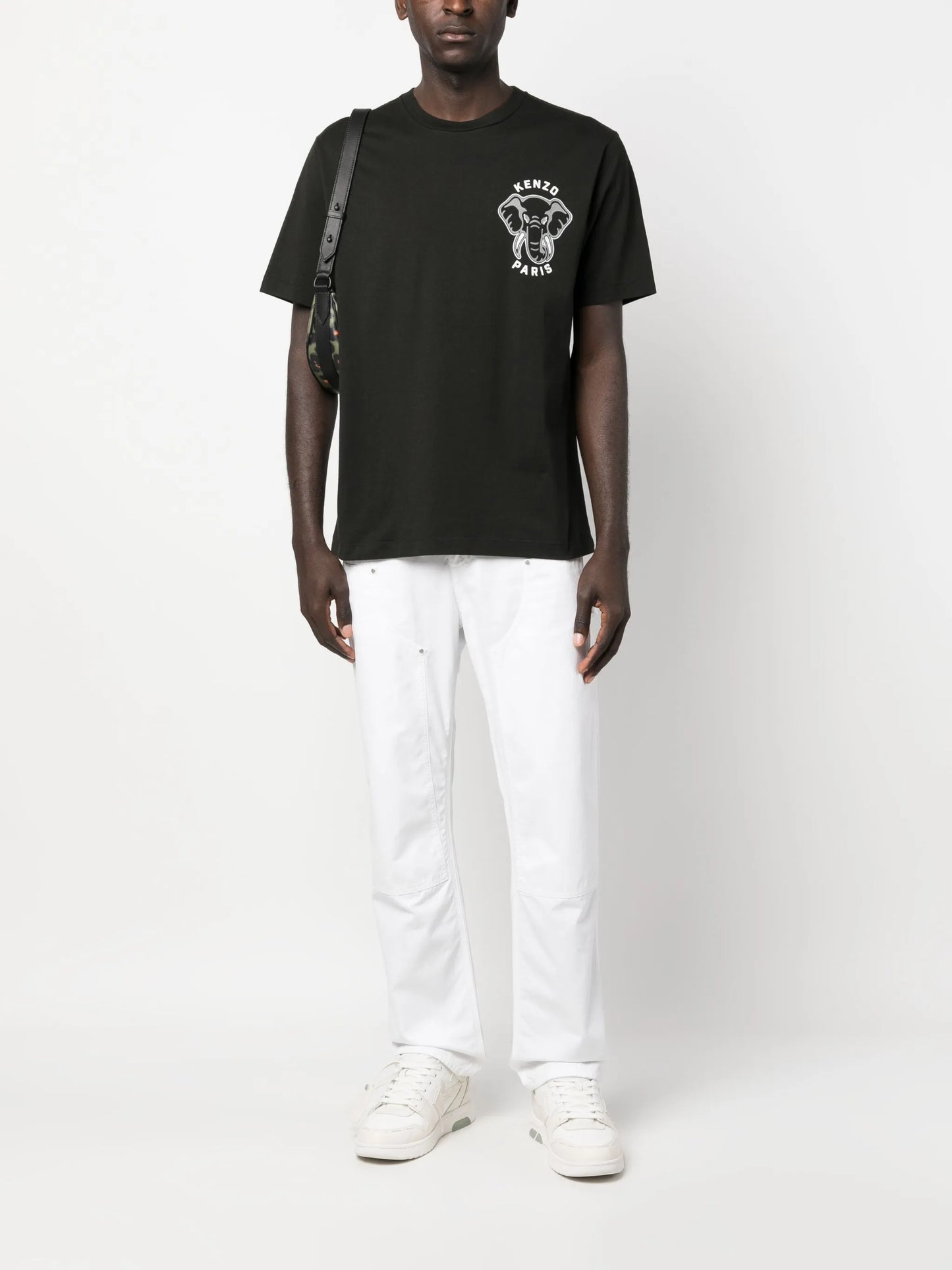 logo-print cotton T-shirt