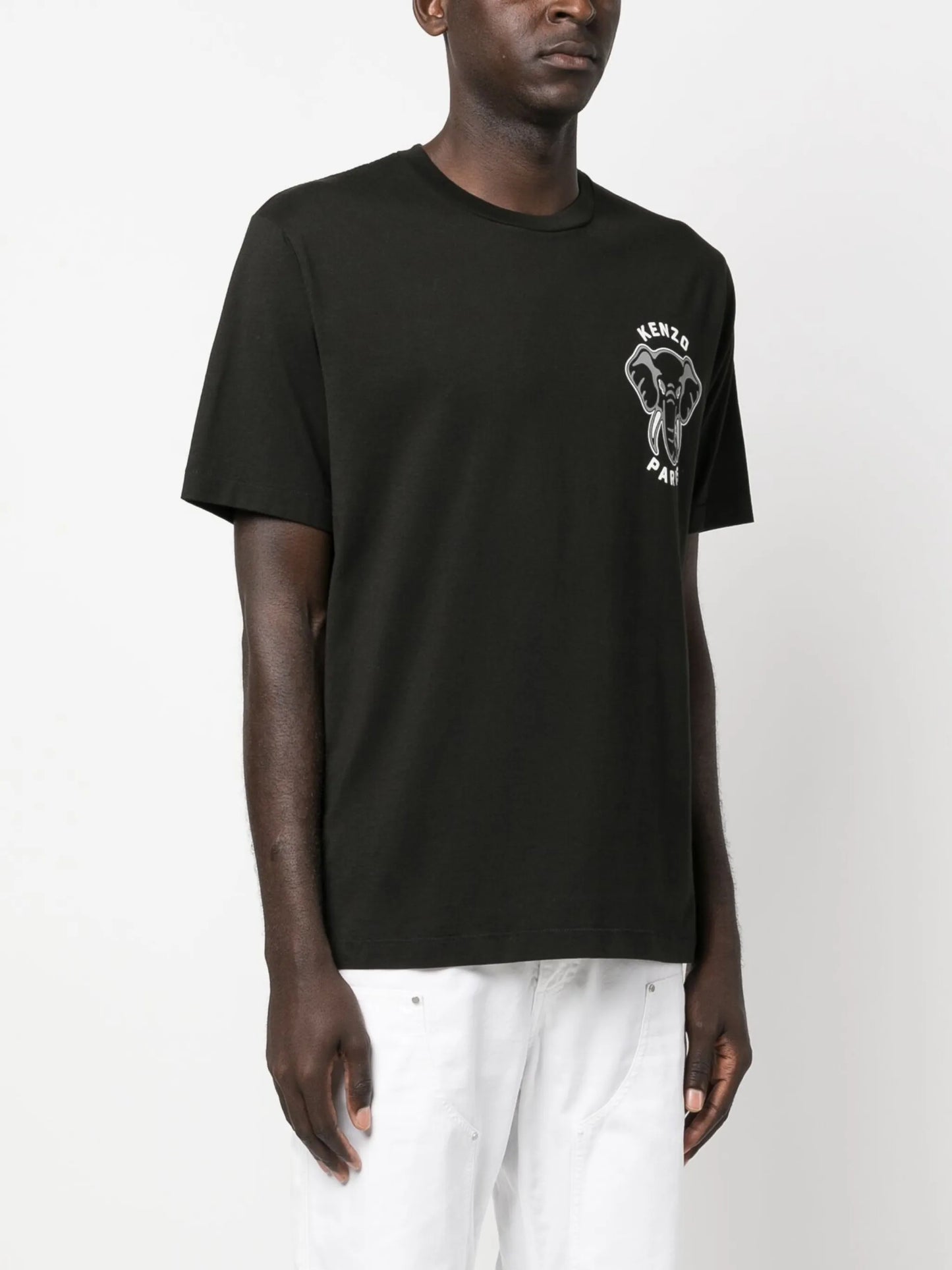 logo-print cotton T-shirt