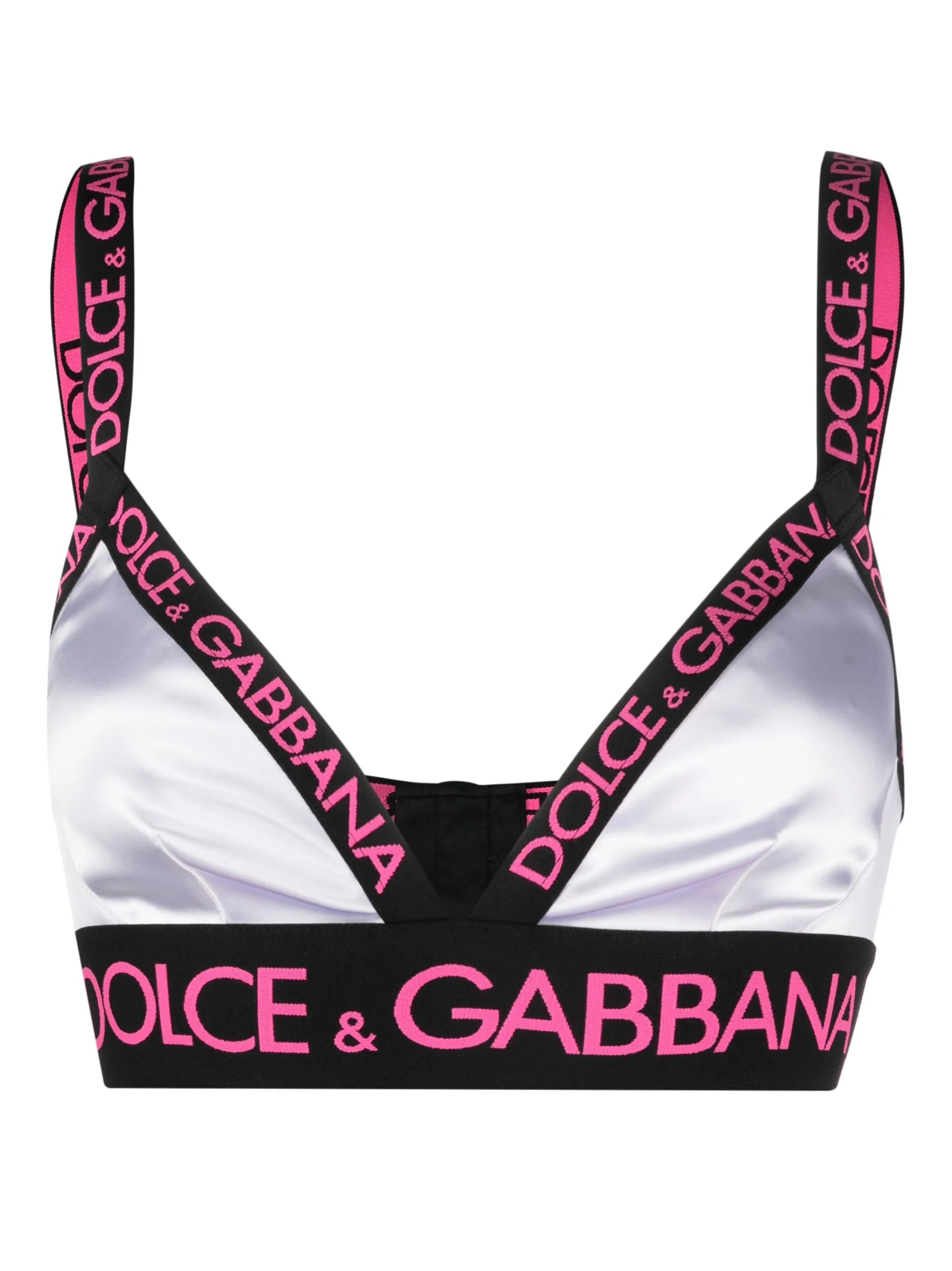 logo-trim triangle bra