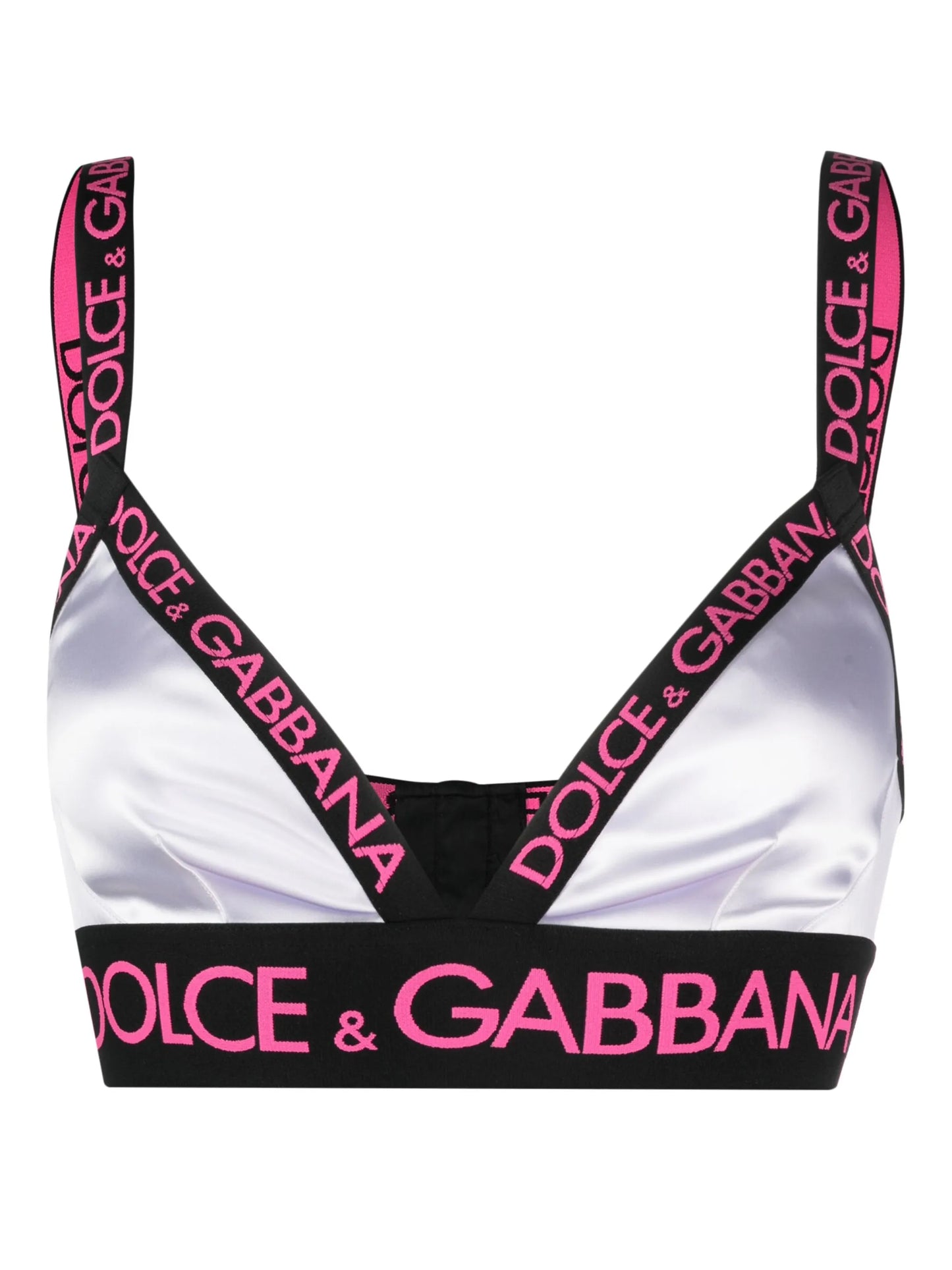 logo-trim triangle bra
