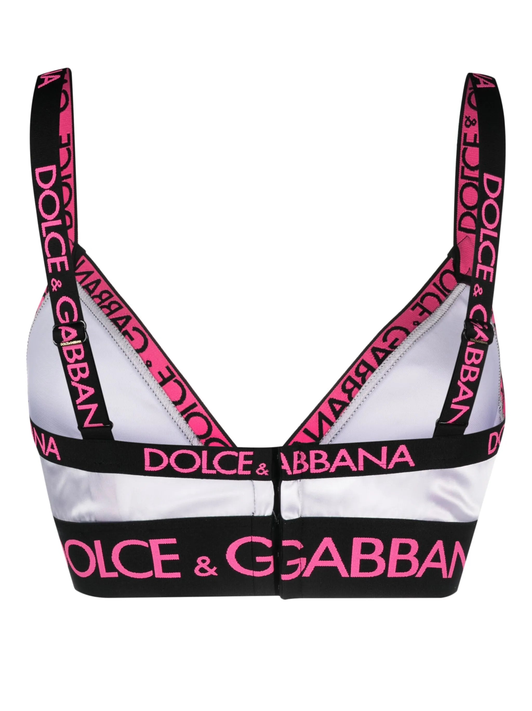 logo-trim triangle bra