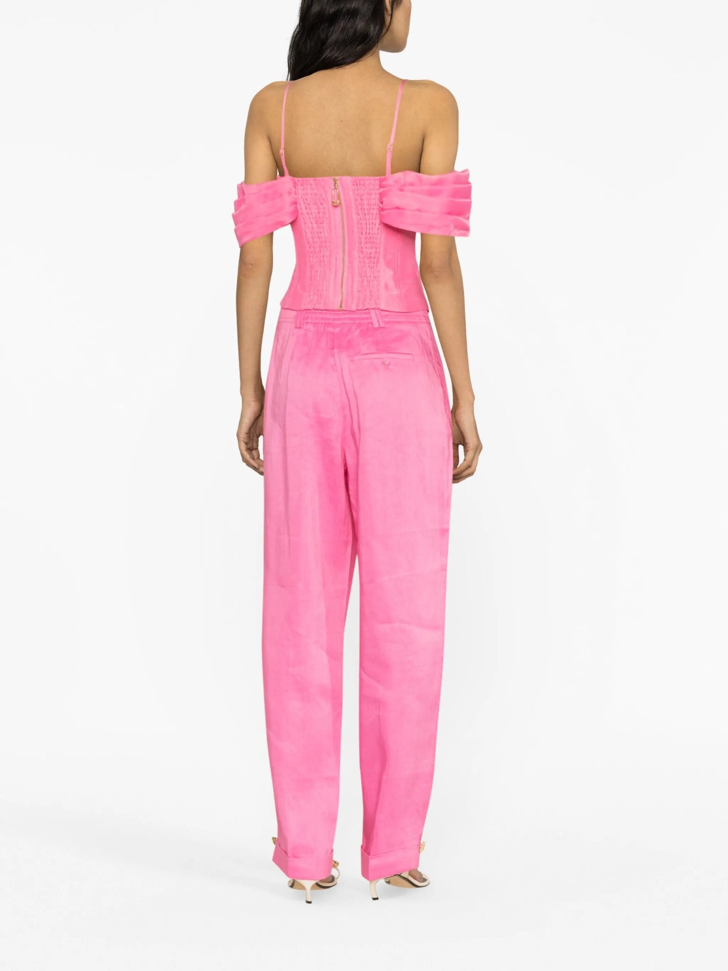 Codelia off-shoulder corset top