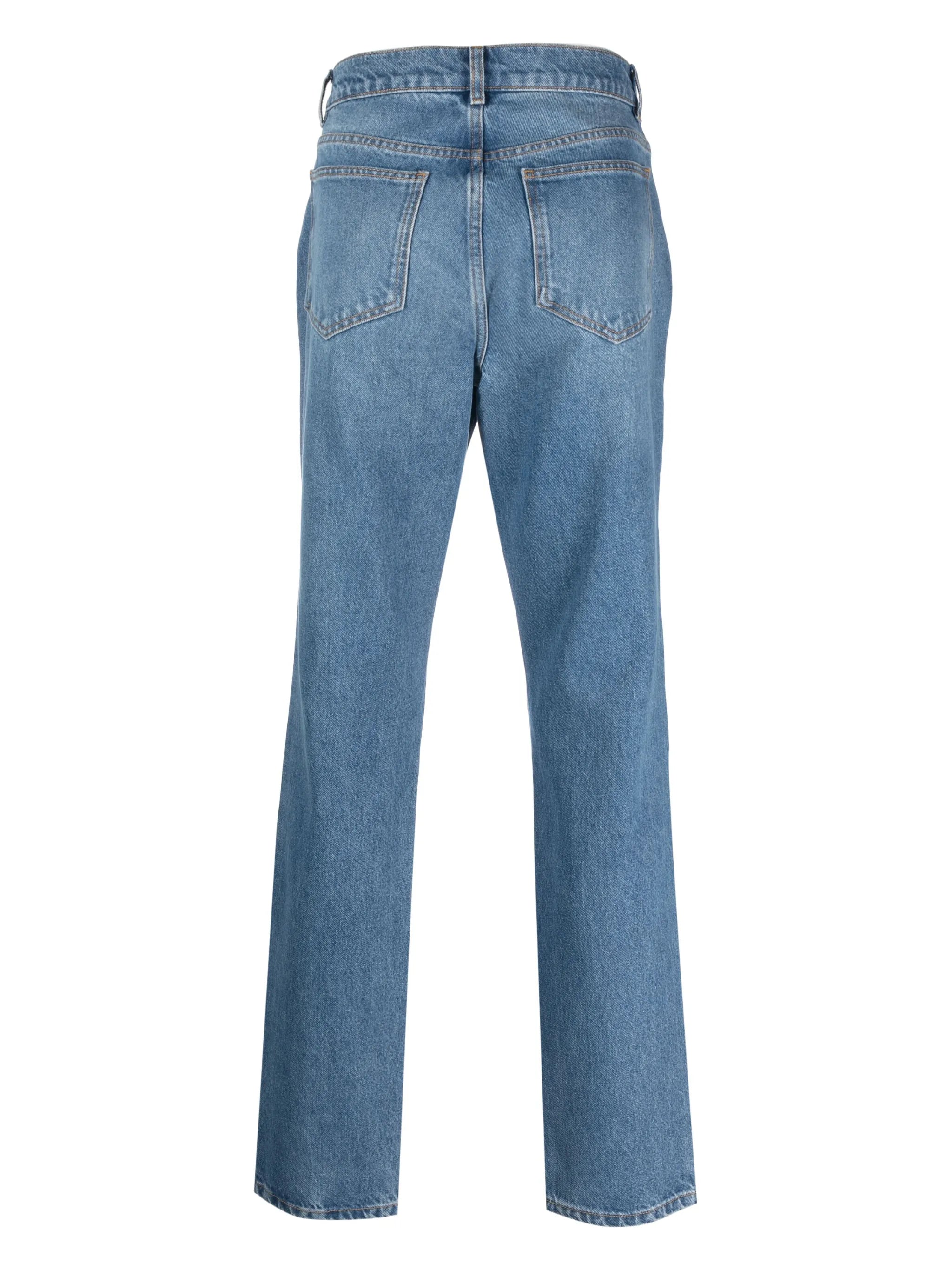 Leo Teddy-print skinny jeans