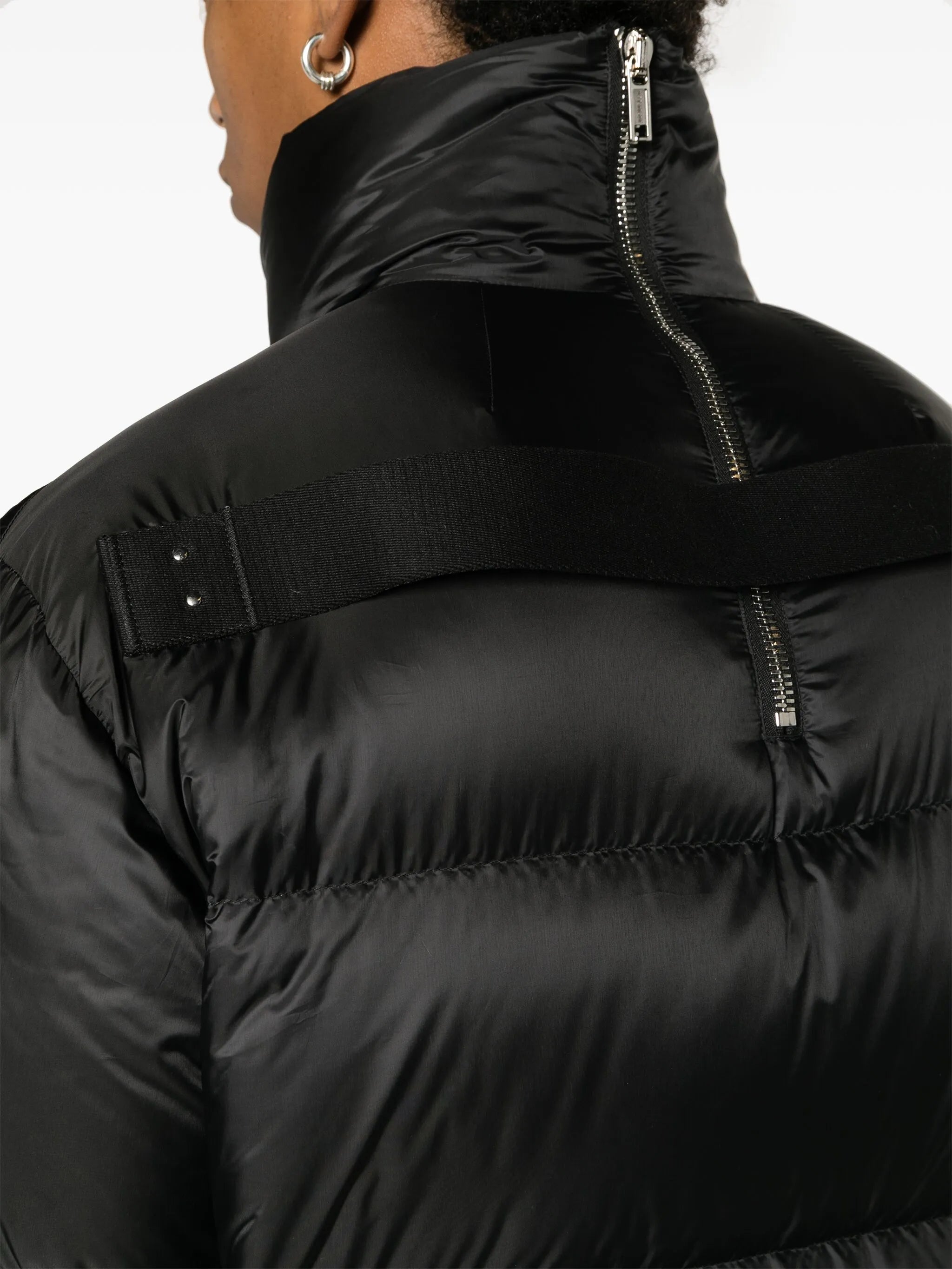 Cyclopic quilted coat