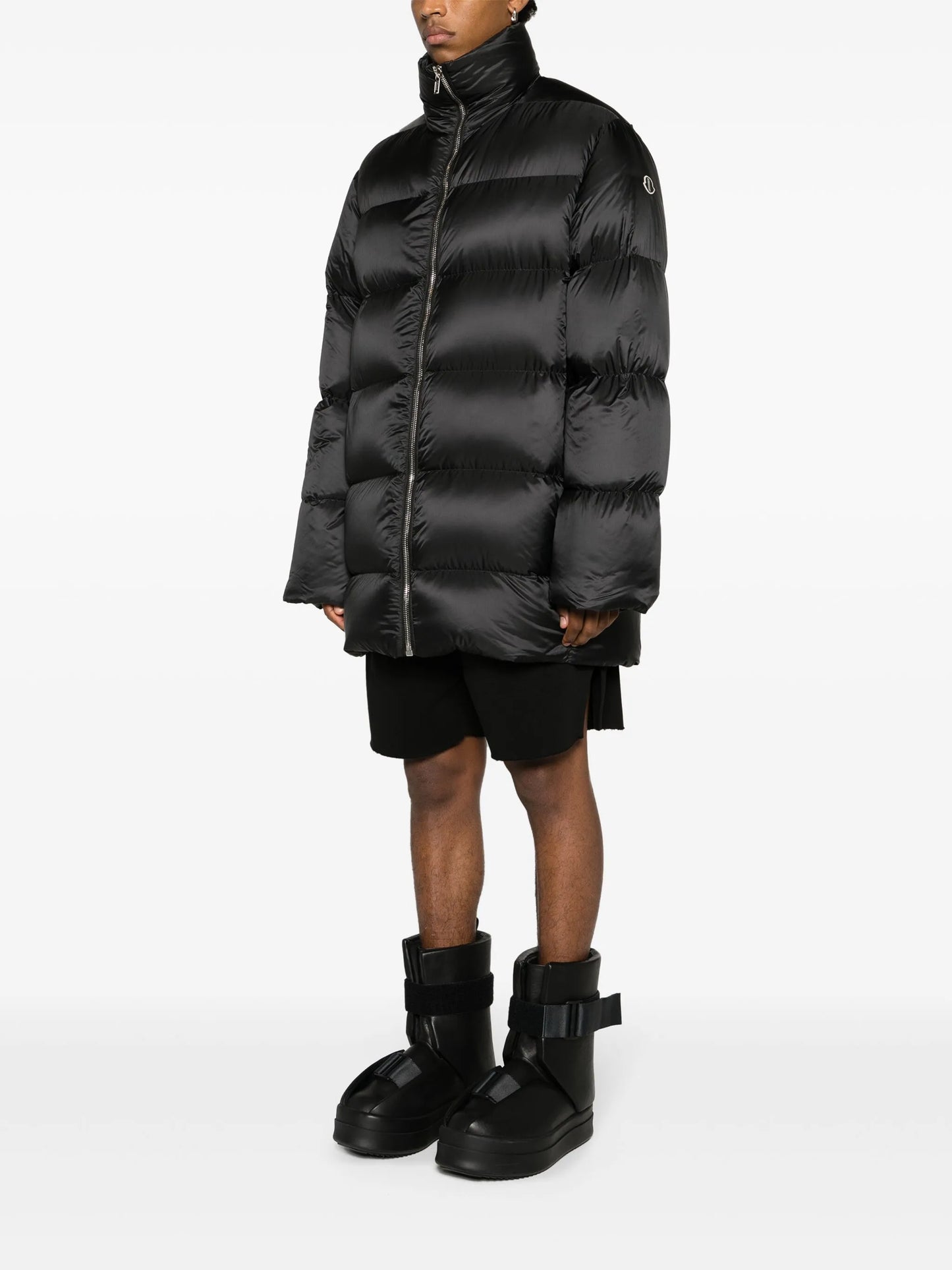 Cyclopic quilted coat