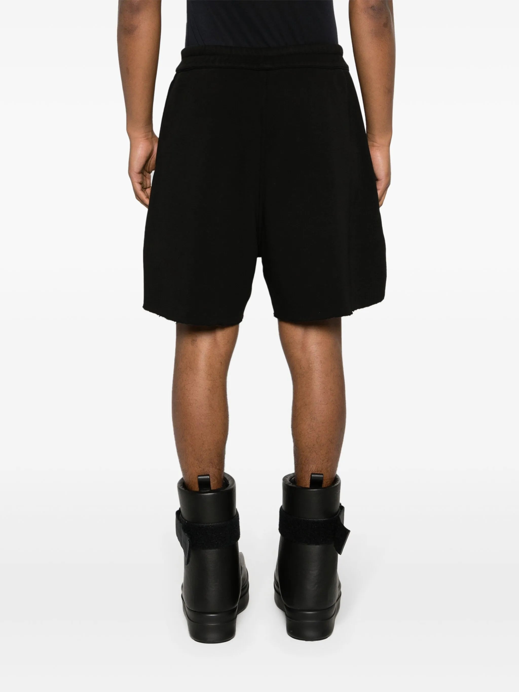 logo-appliqué shorts