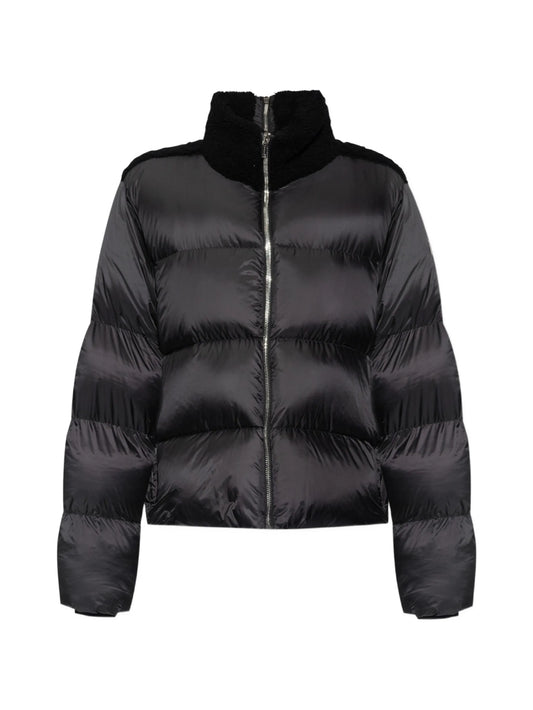 Cyclopic shearling-trim padded jacket