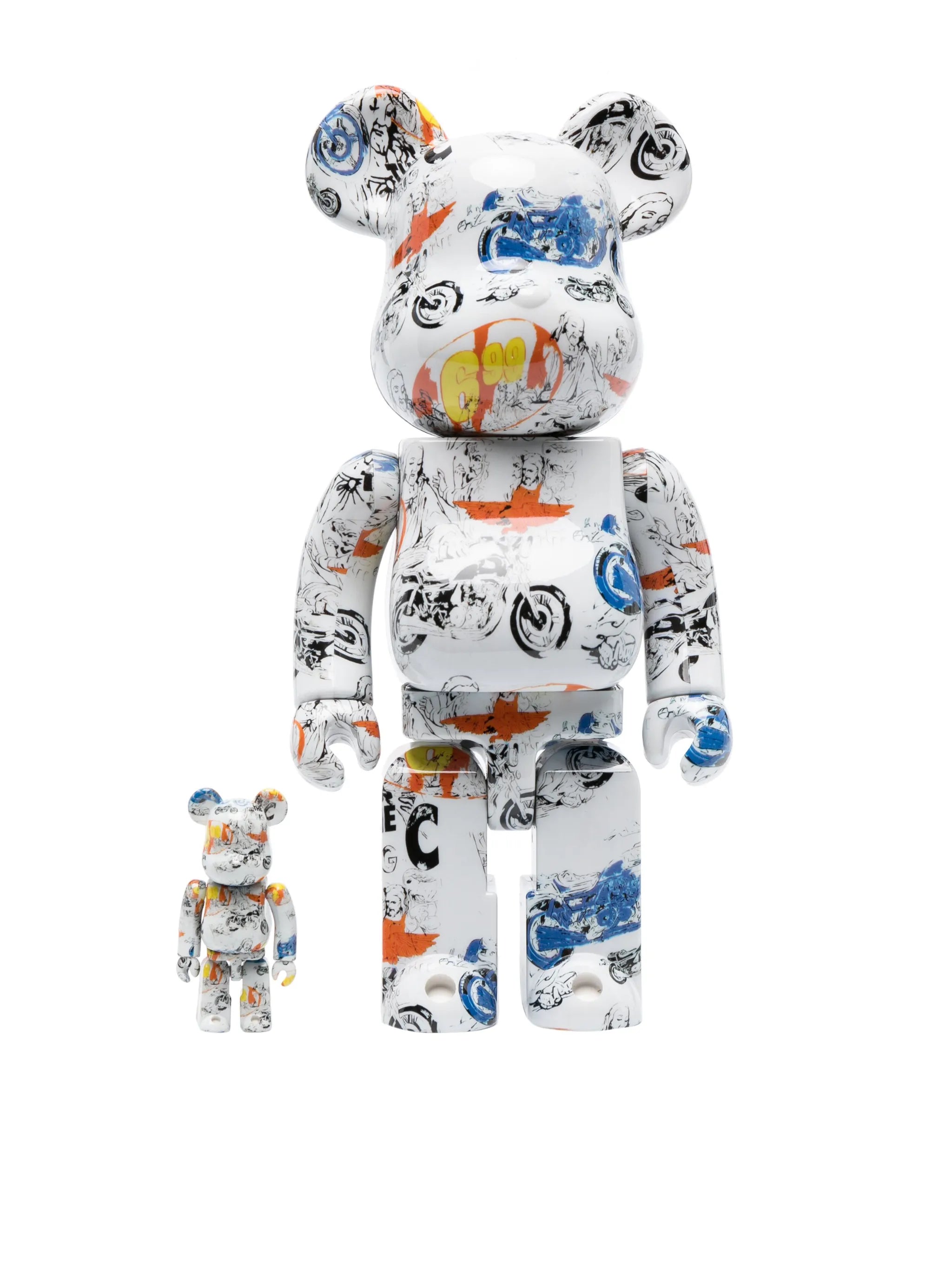 x Andy Warhol The Last Supper BE@RBRICK figure
