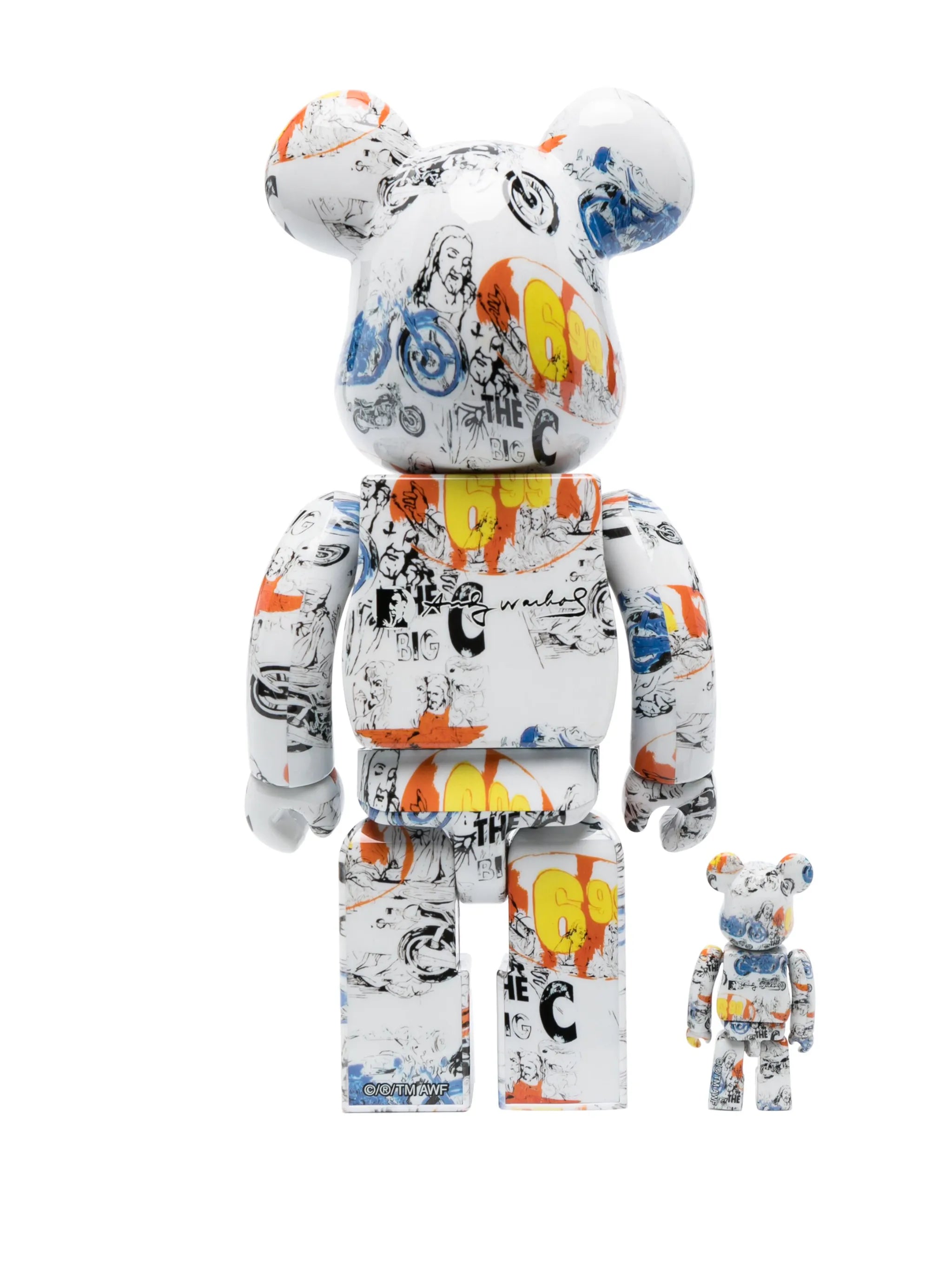 x Andy Warhol The Last Supper BE@RBRICK figure