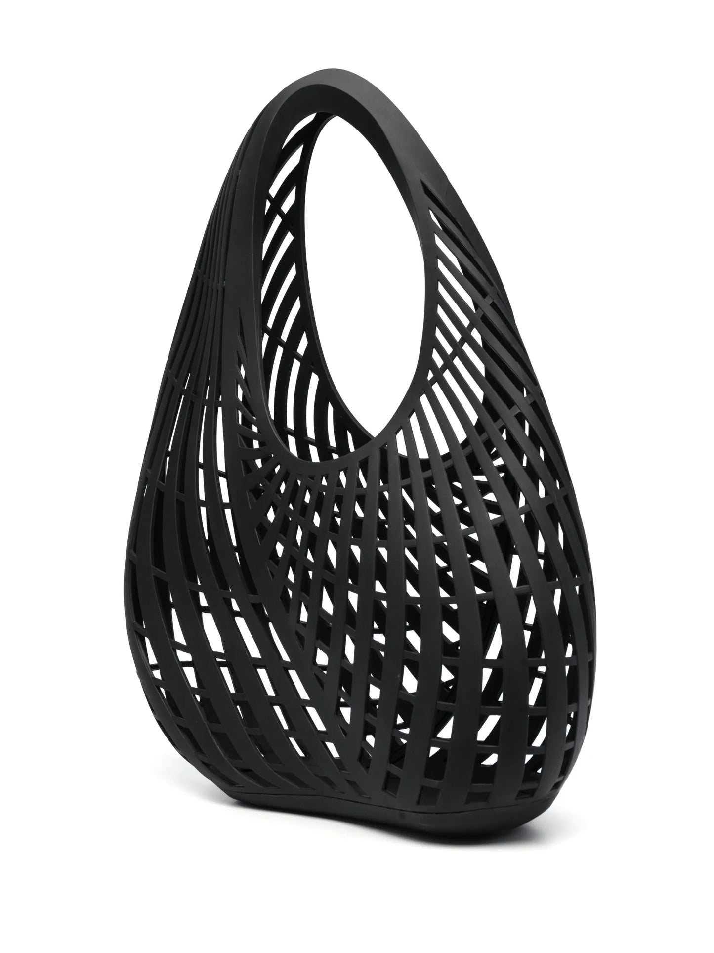 cut-out spiral tote bag