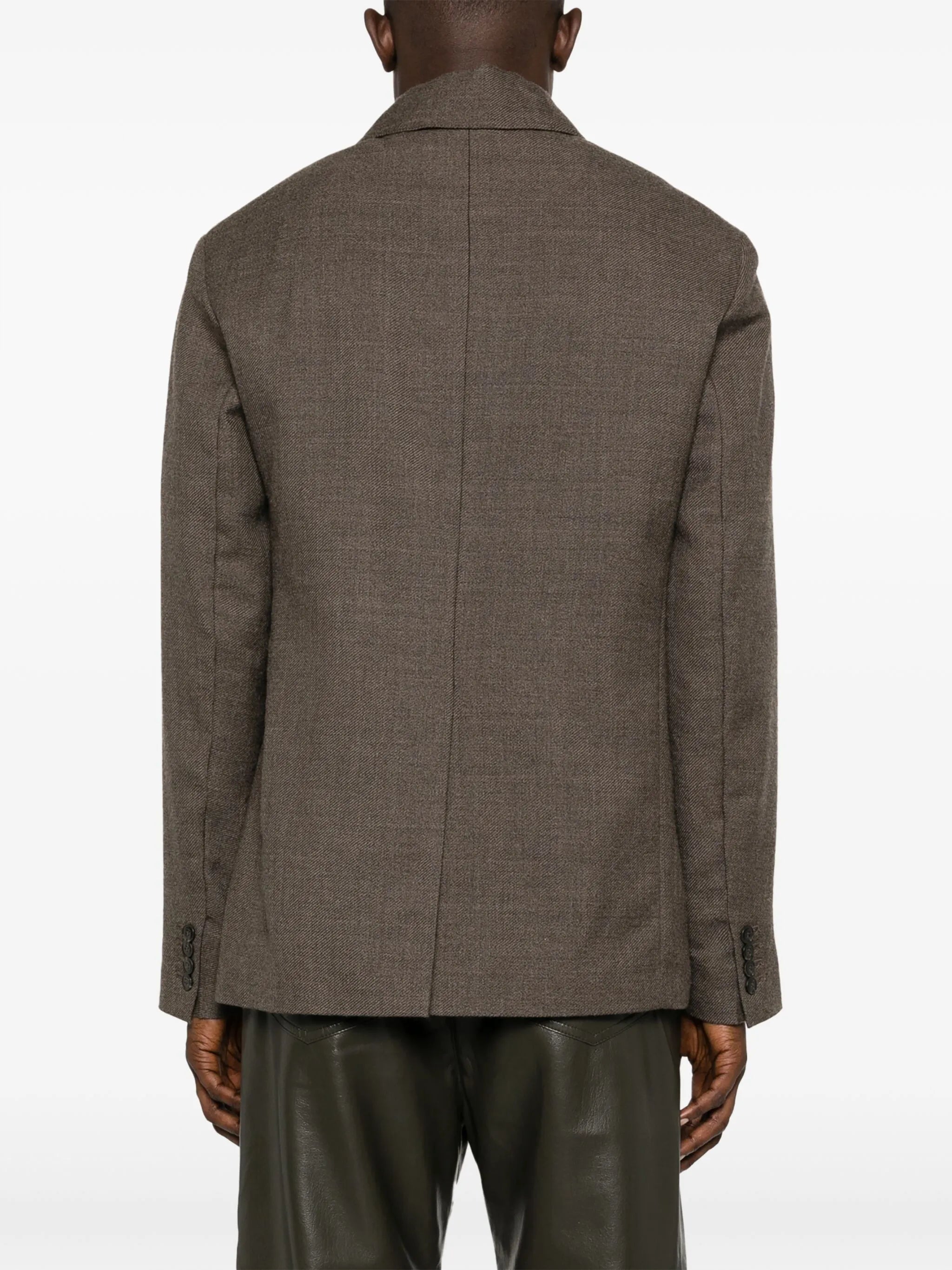 boxy darted jacket